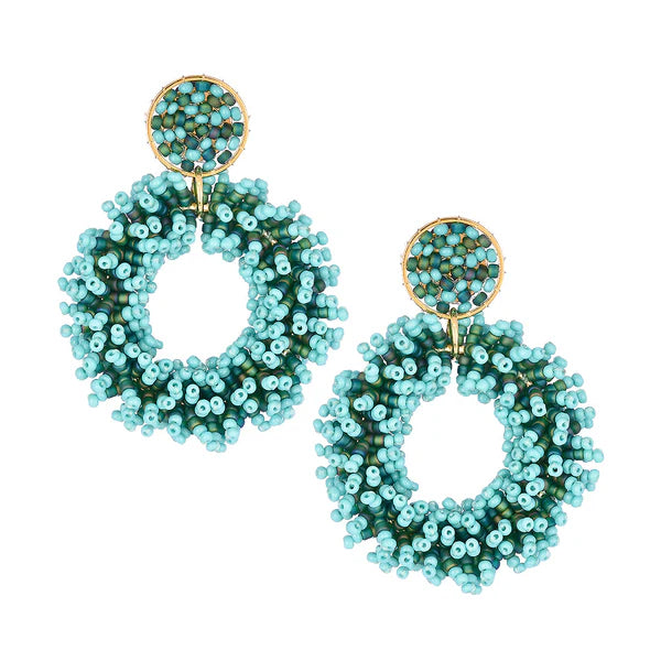 Fringe Hoop Earrings