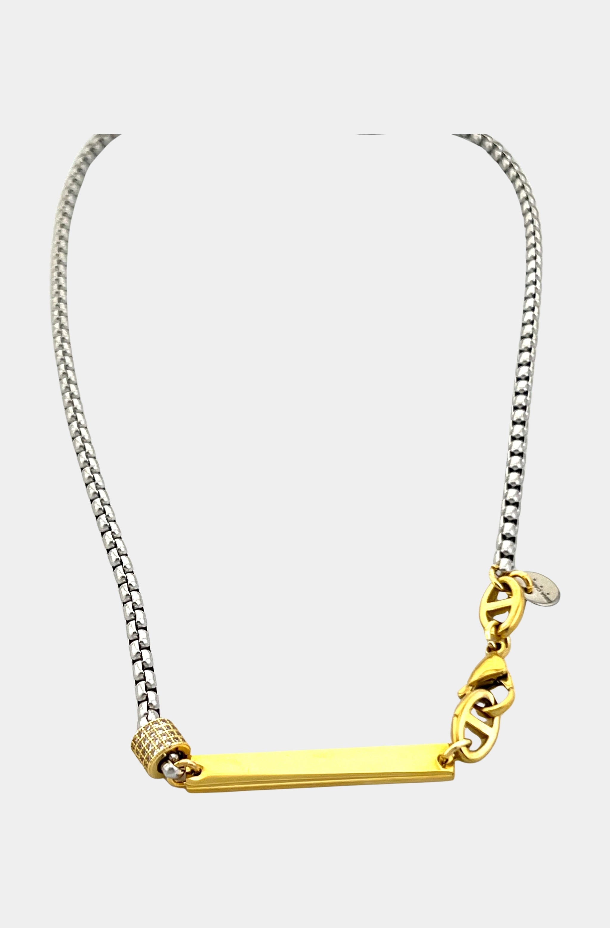 Gold Bar Necklace
