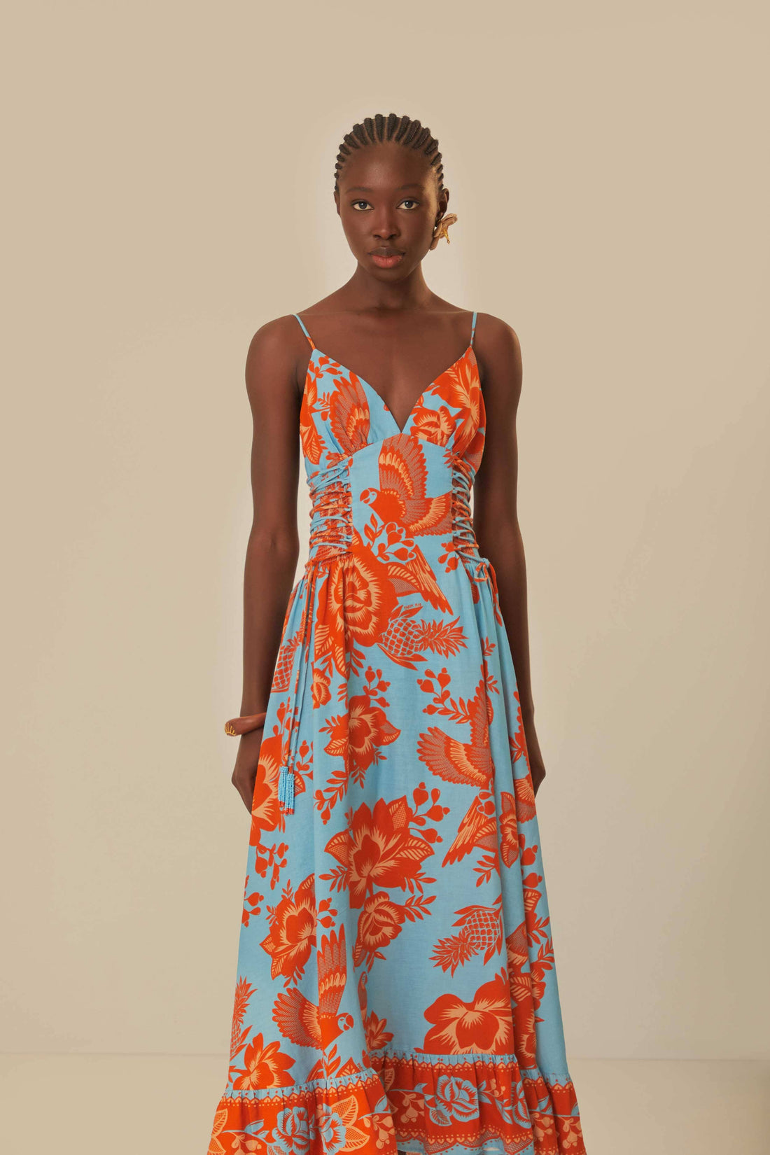 Lace Garden Midi Dress