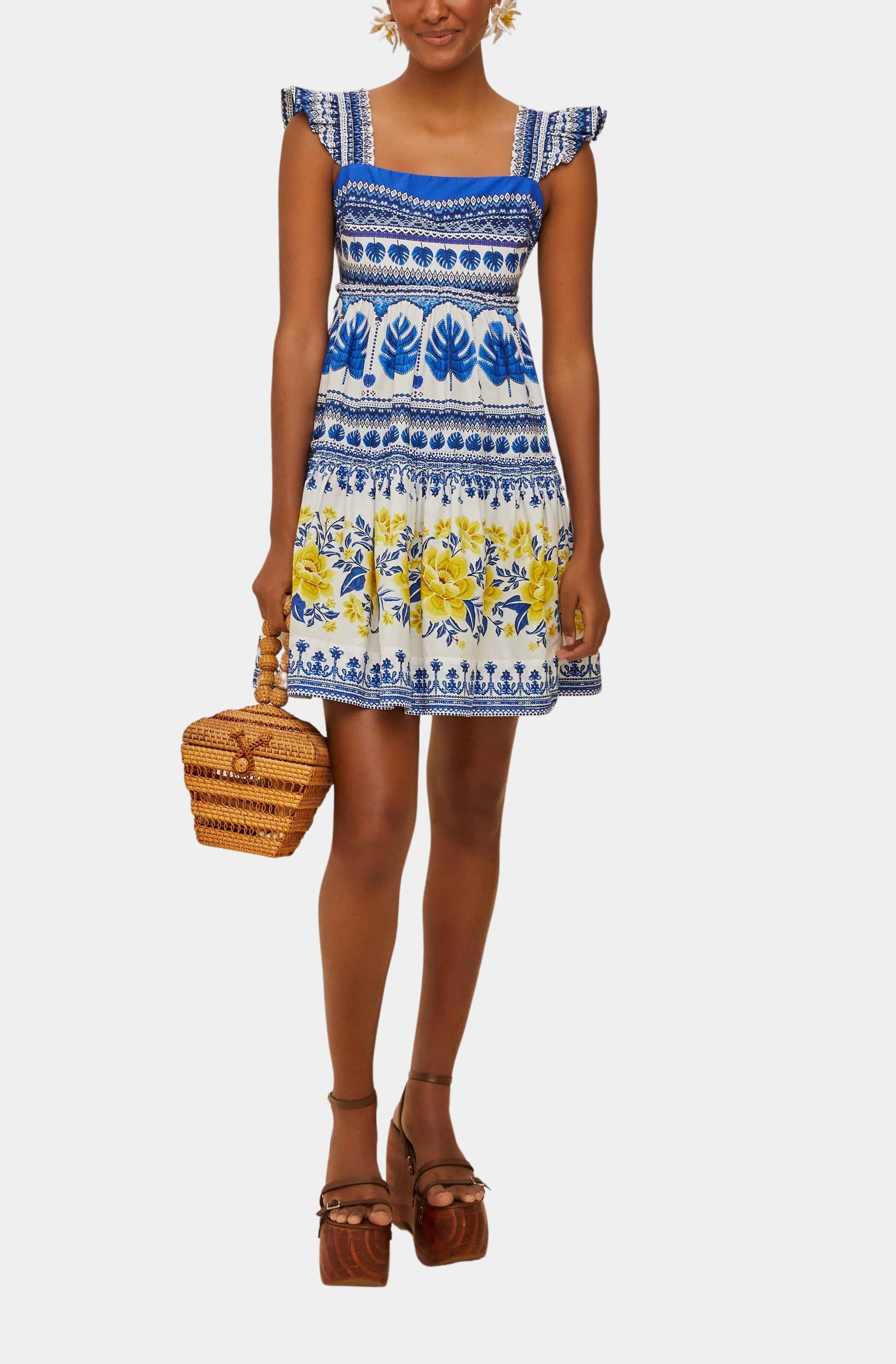 Zuli Off-White Mini Dress Hemline Monroe Zuli Off-White Mini Dress Hemline Monroe