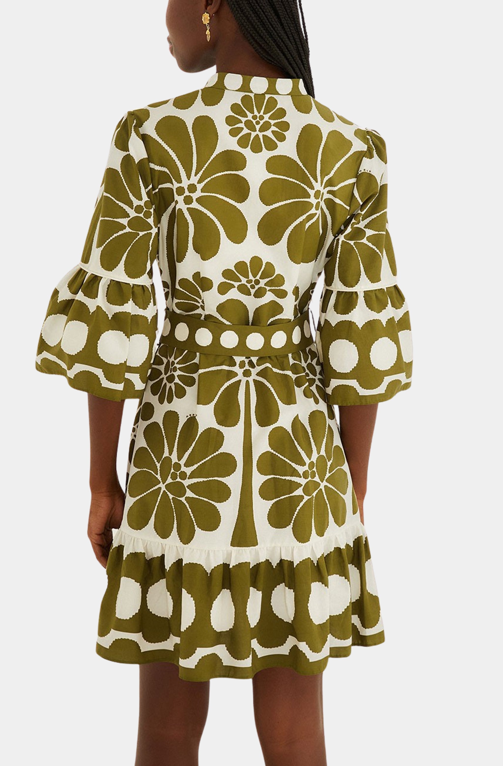 palermo mini dress Palermo Green Mini Dress – Hemline Monroe
