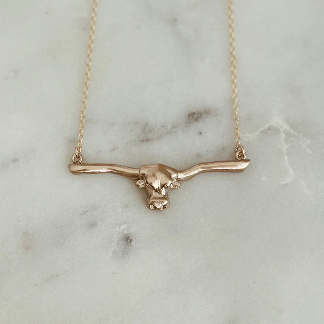 Longhorn Bar Necklace