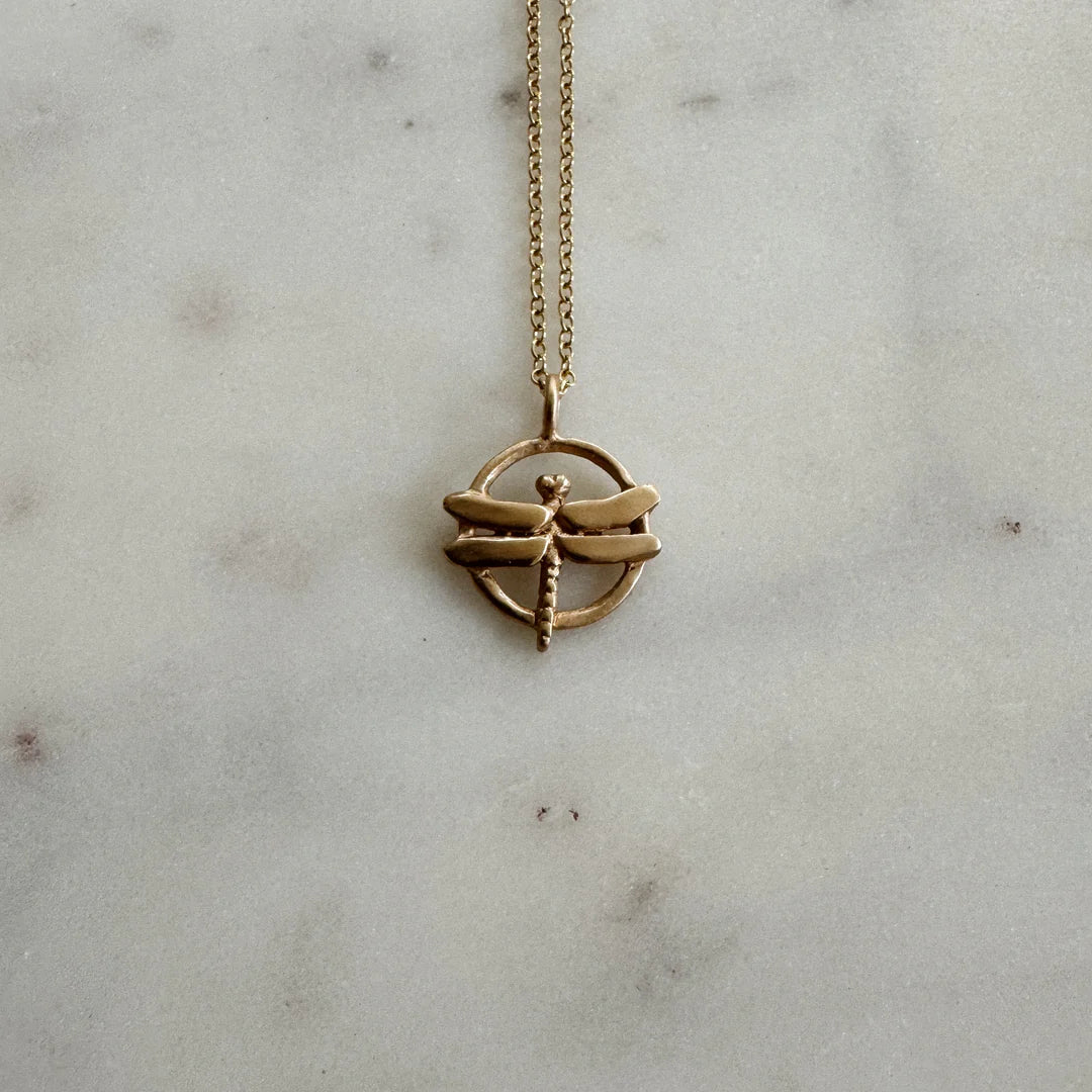 Dragonfly Pendant Necklace