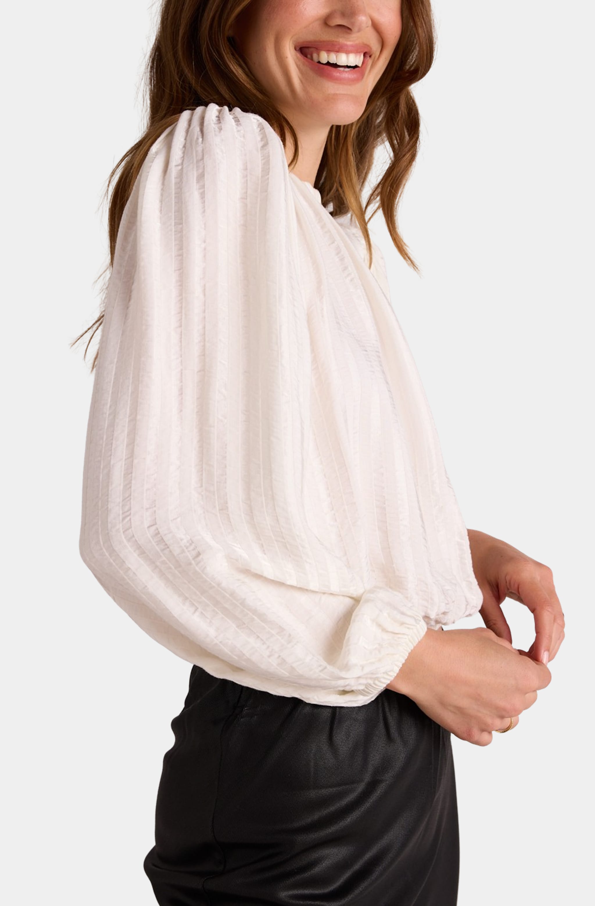 Elastic Shirred Top