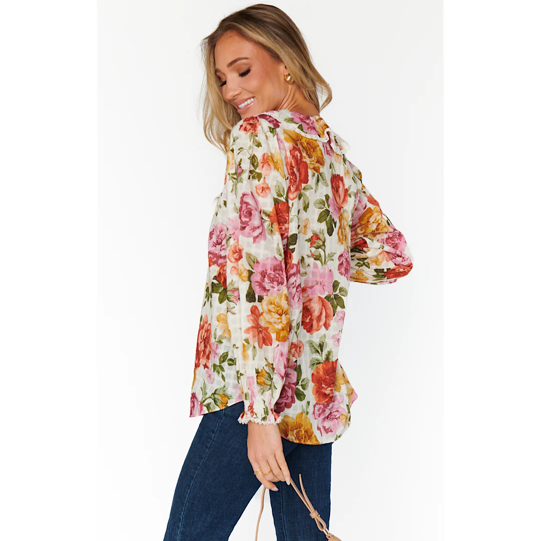 Lydia Ruffle Top