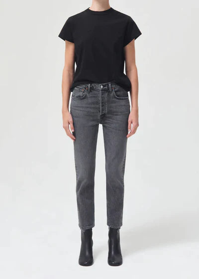 AGOLDE Jeans RILEY HIGH RISE STRAIGHT selling CROP