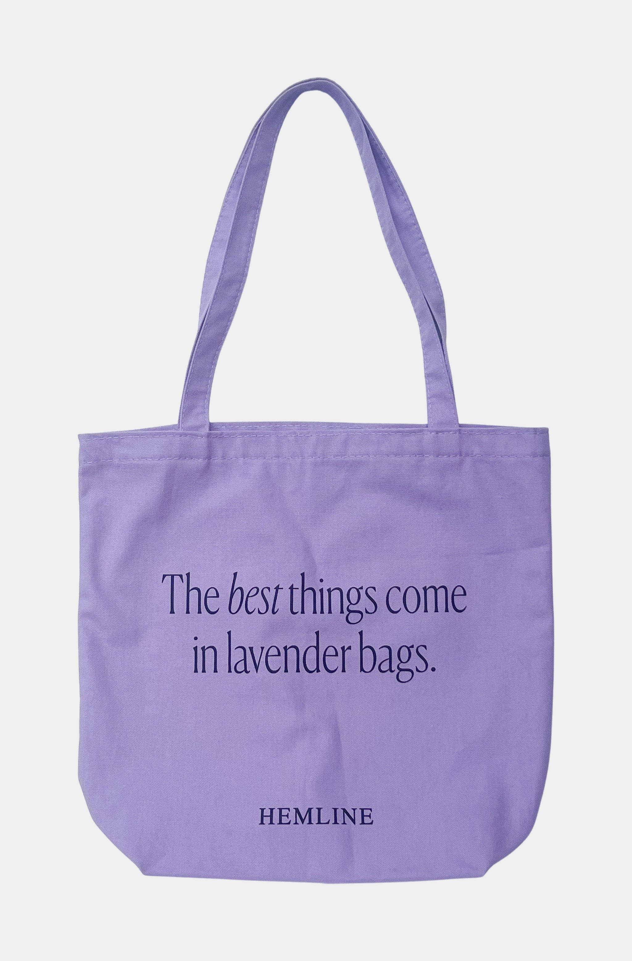 Hemline Lavender Tote