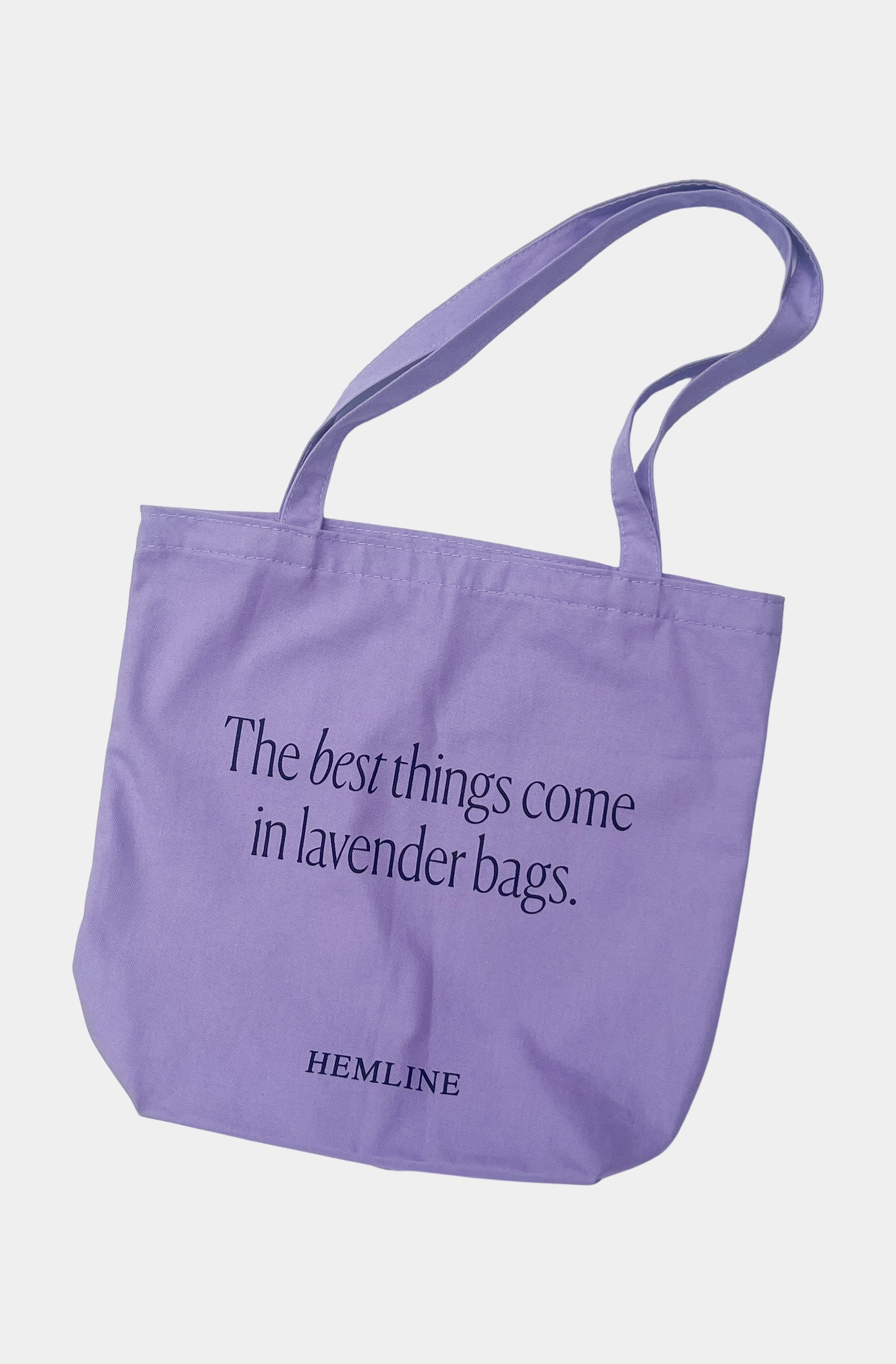 Hemline Lavender Tote