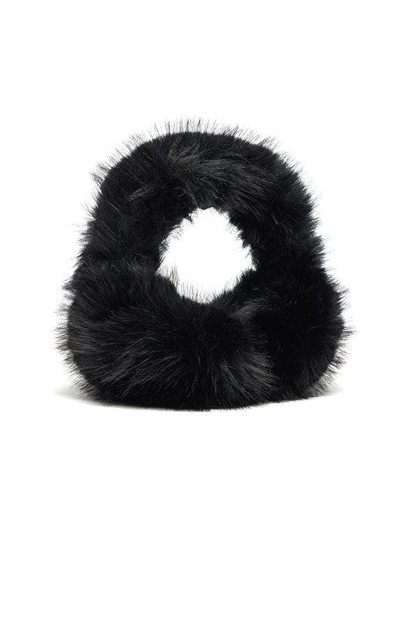 Faux Long Hair Fur Earmuffs