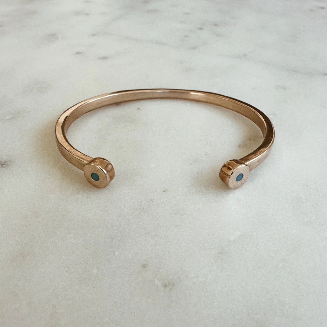 Duo Cuff + Turquoise