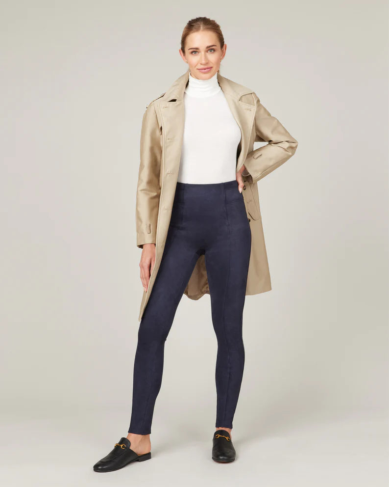 Faux Suede Leggings