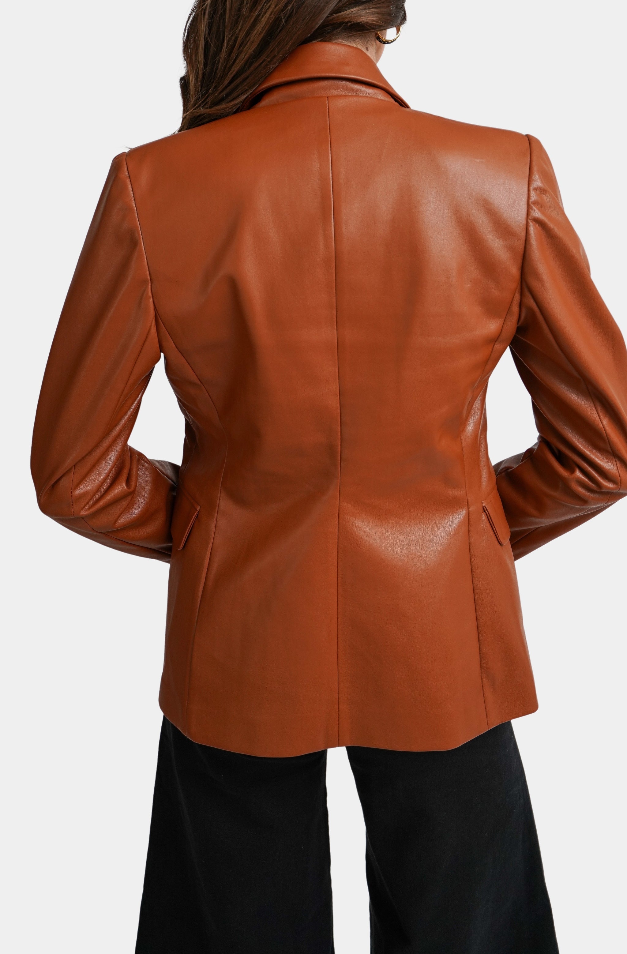 Kennedy Leather Blazer