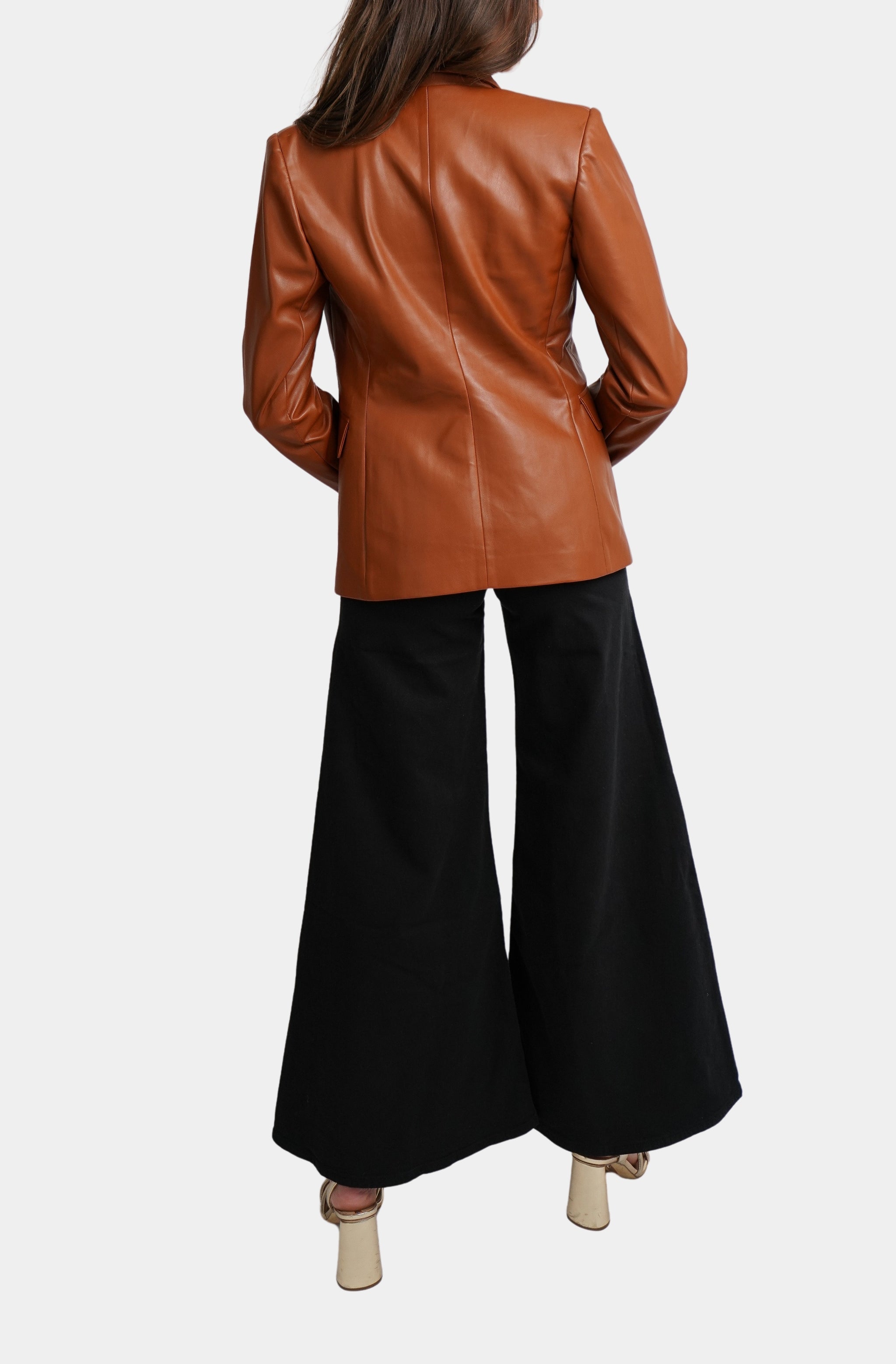 Kennedy Leather Blazer