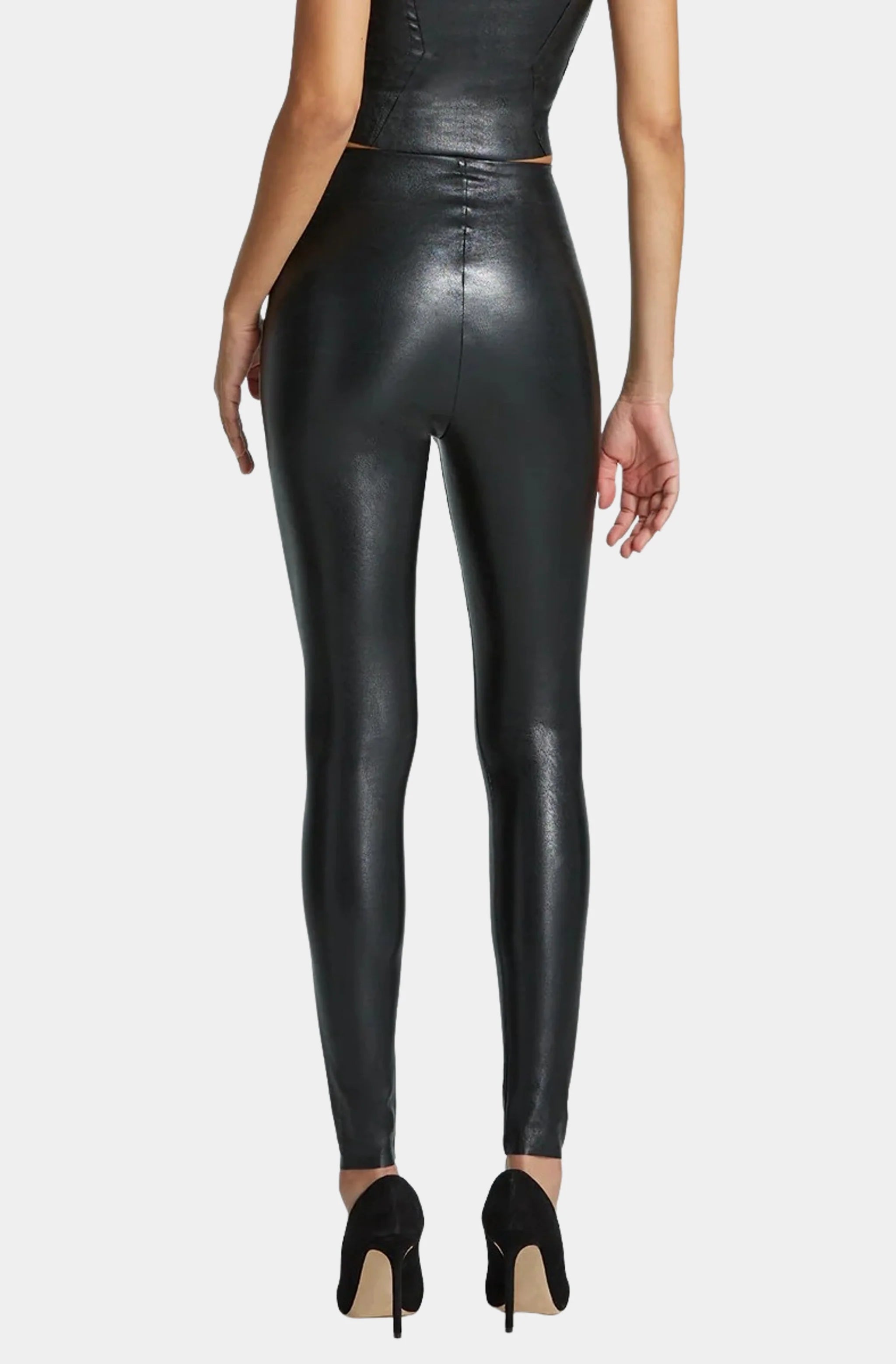 Faux Leather Legging