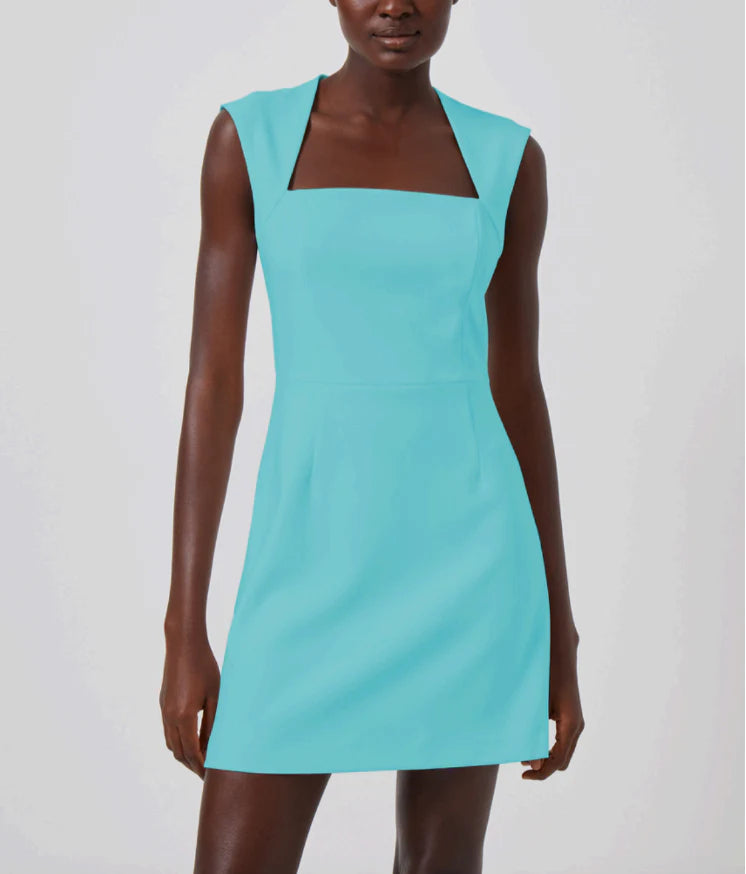 Whisper Ruth Square Neck Dress