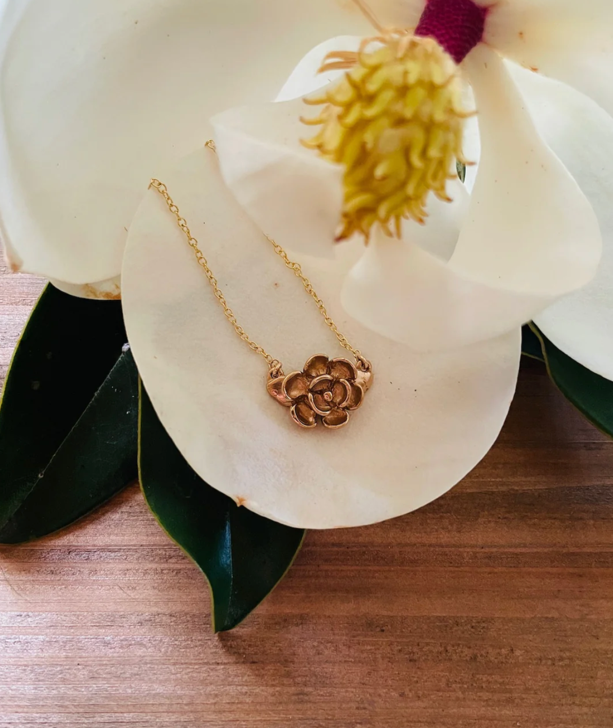 Magnolia Double Attached Necklace