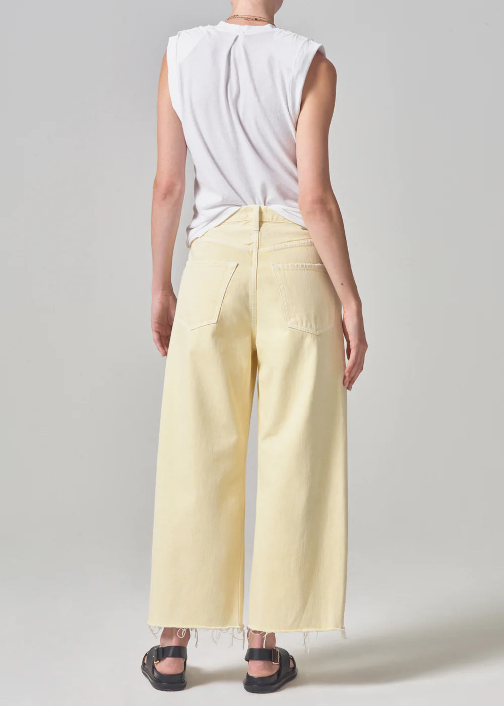 Ayla Raw Hem Crop