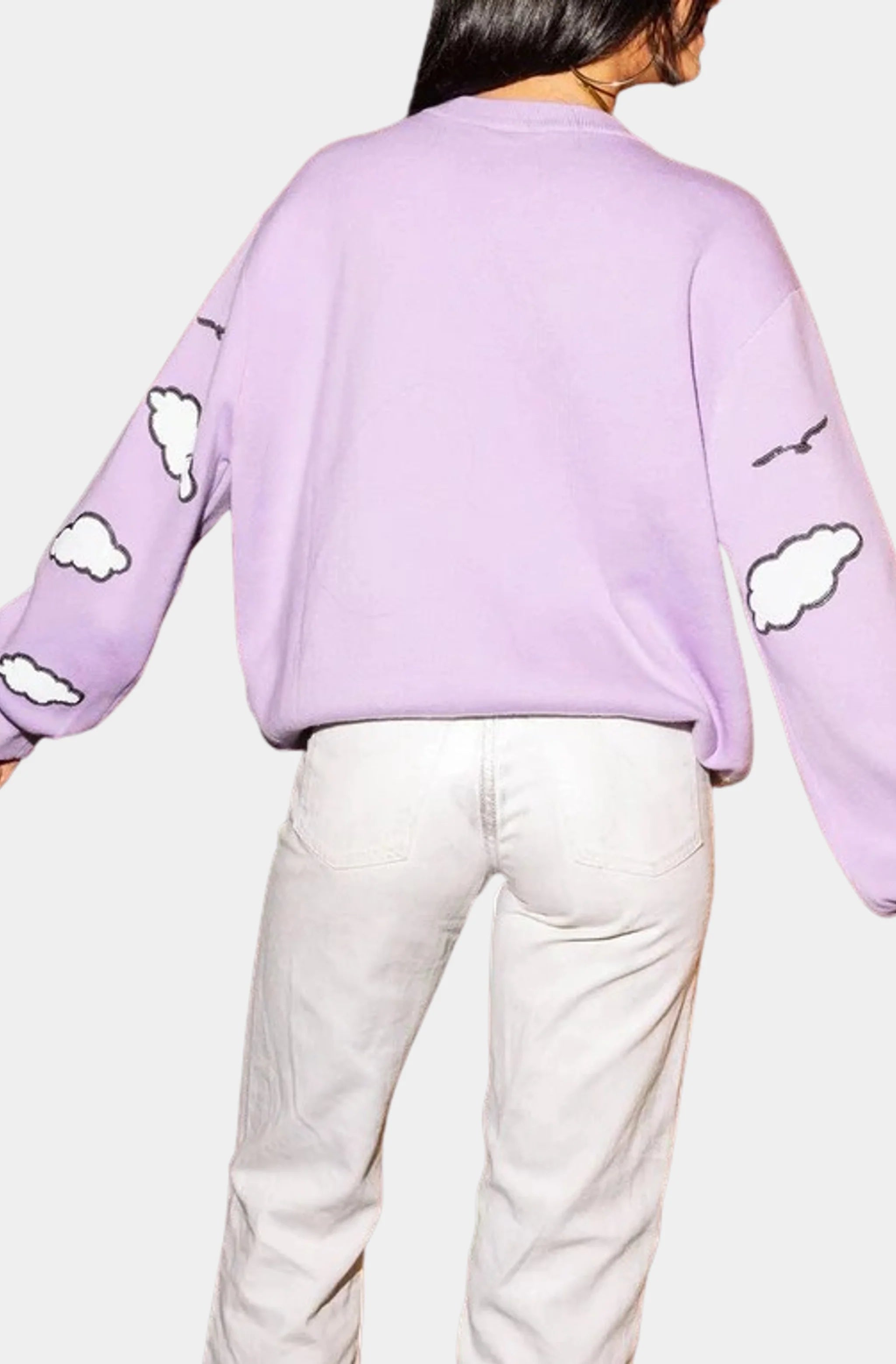 Lavender Canal Street With Streetcar Sweater