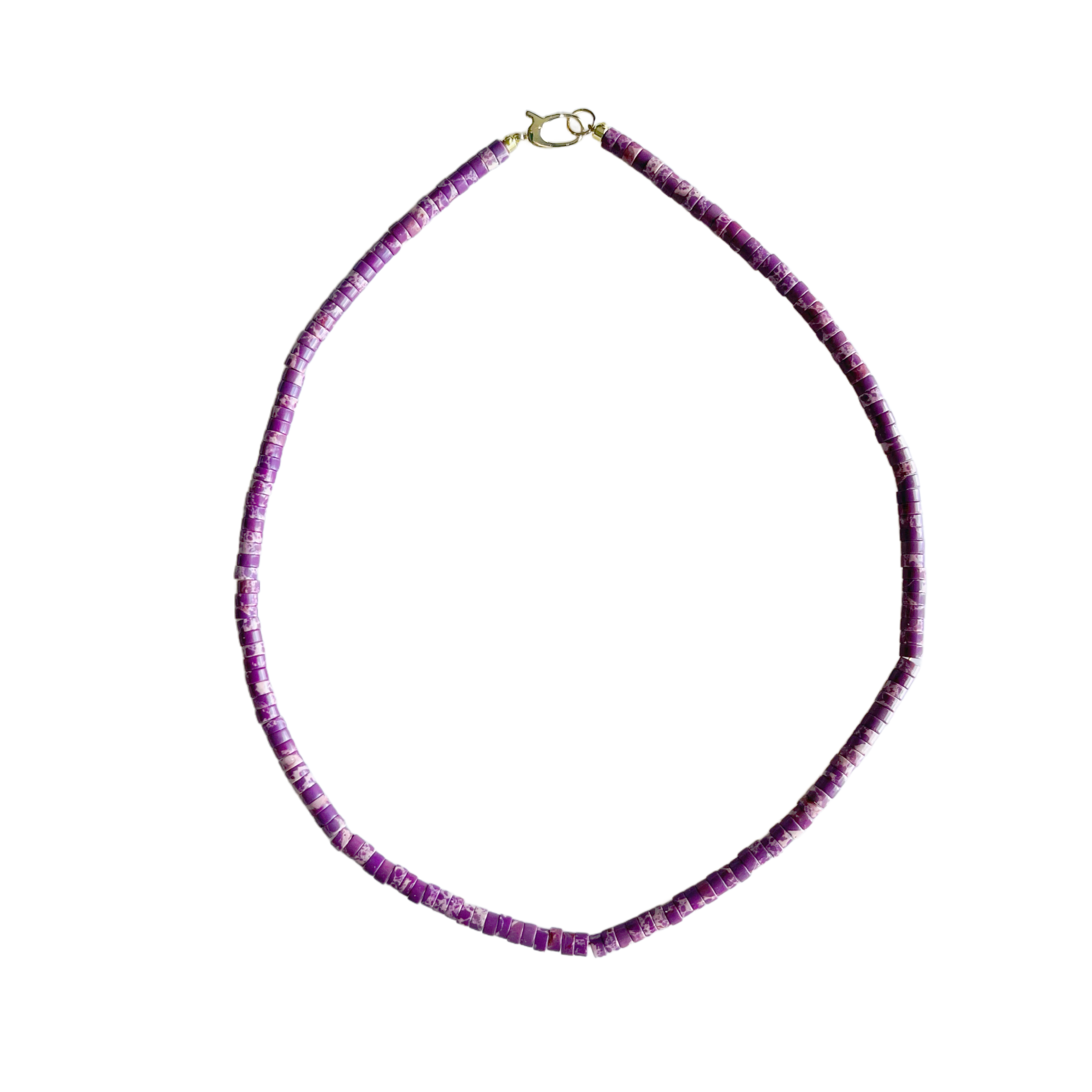 The Sullivan Heishi Gemstone Necklace