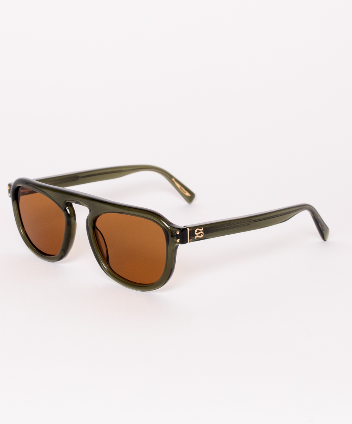 SARDINE - Stevie - Amber Dip Sunglasses