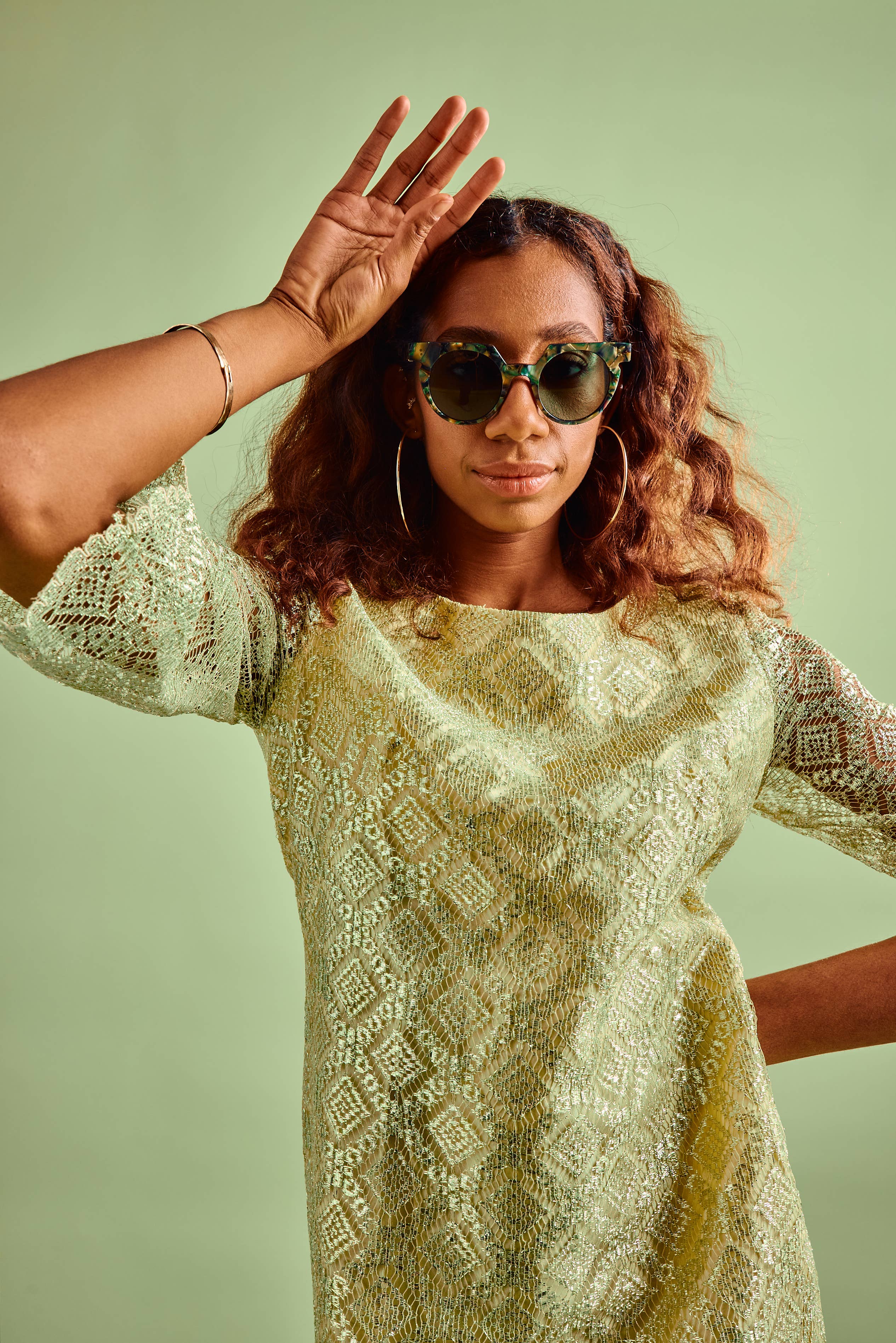 Aster - Abalone Rizz Sunglasses 
