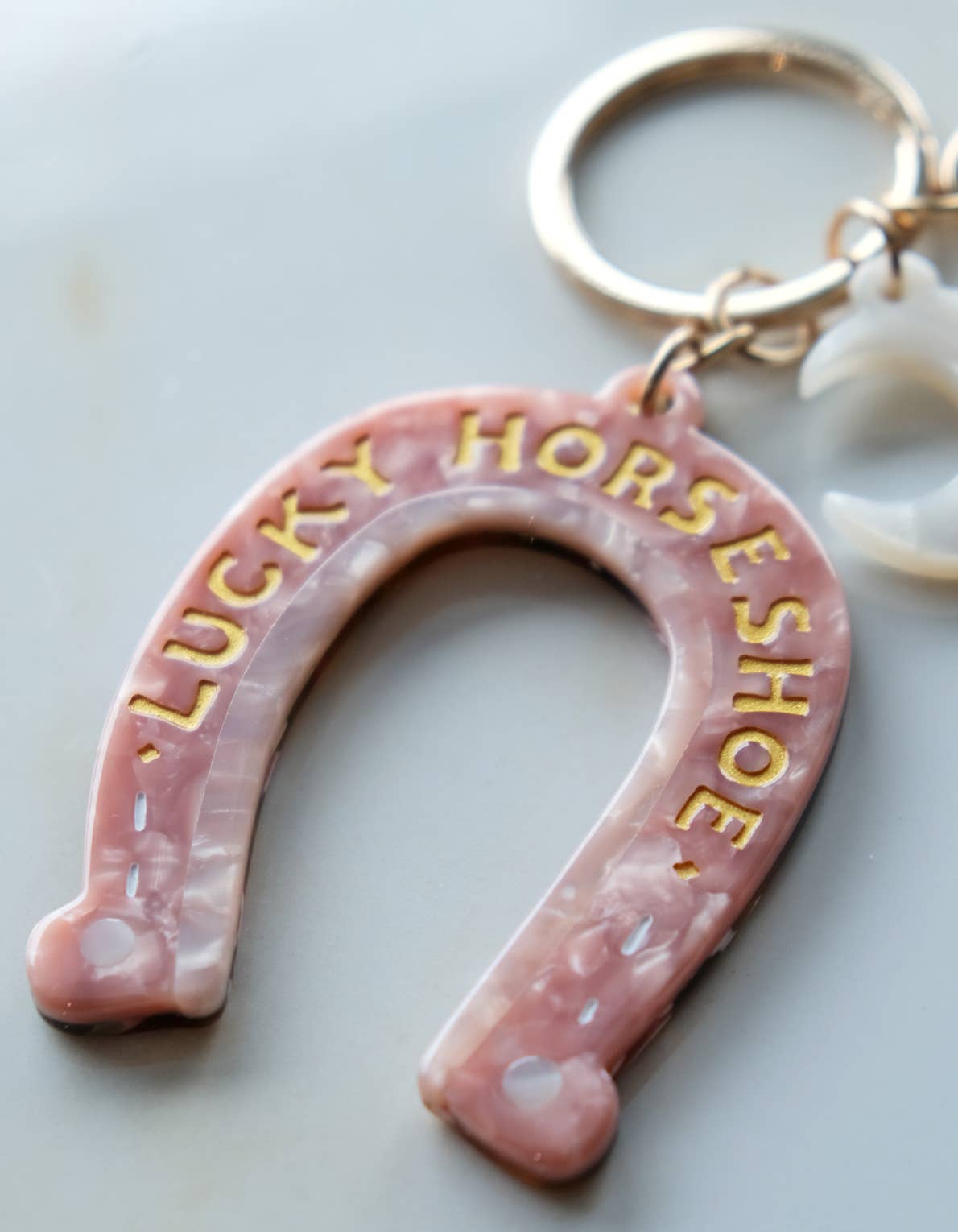 Lucky Bag Charm | Horseshoe