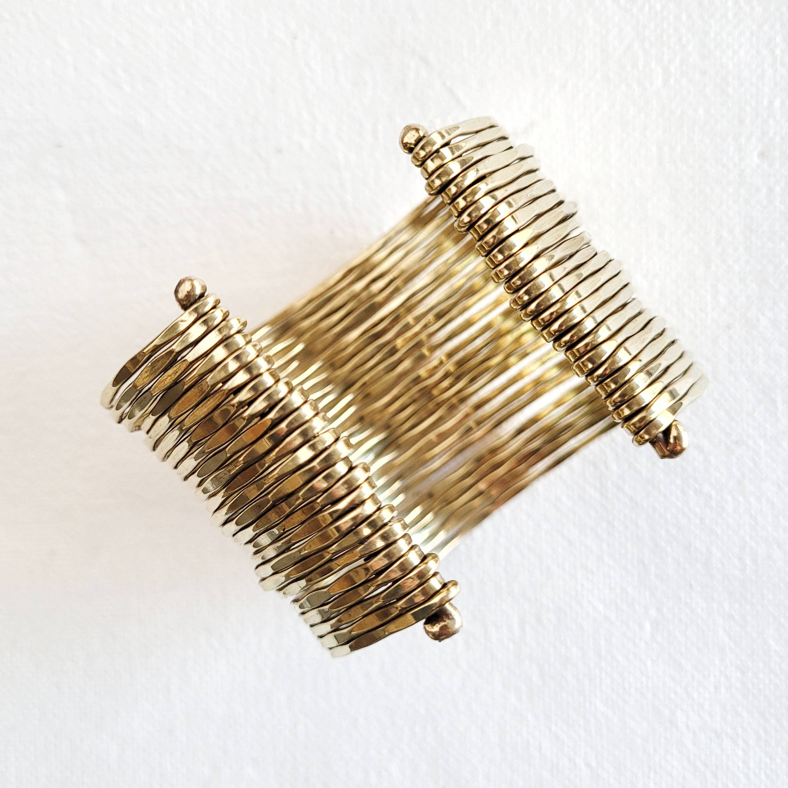 Multi-Layered Wire Cuff Bracelet