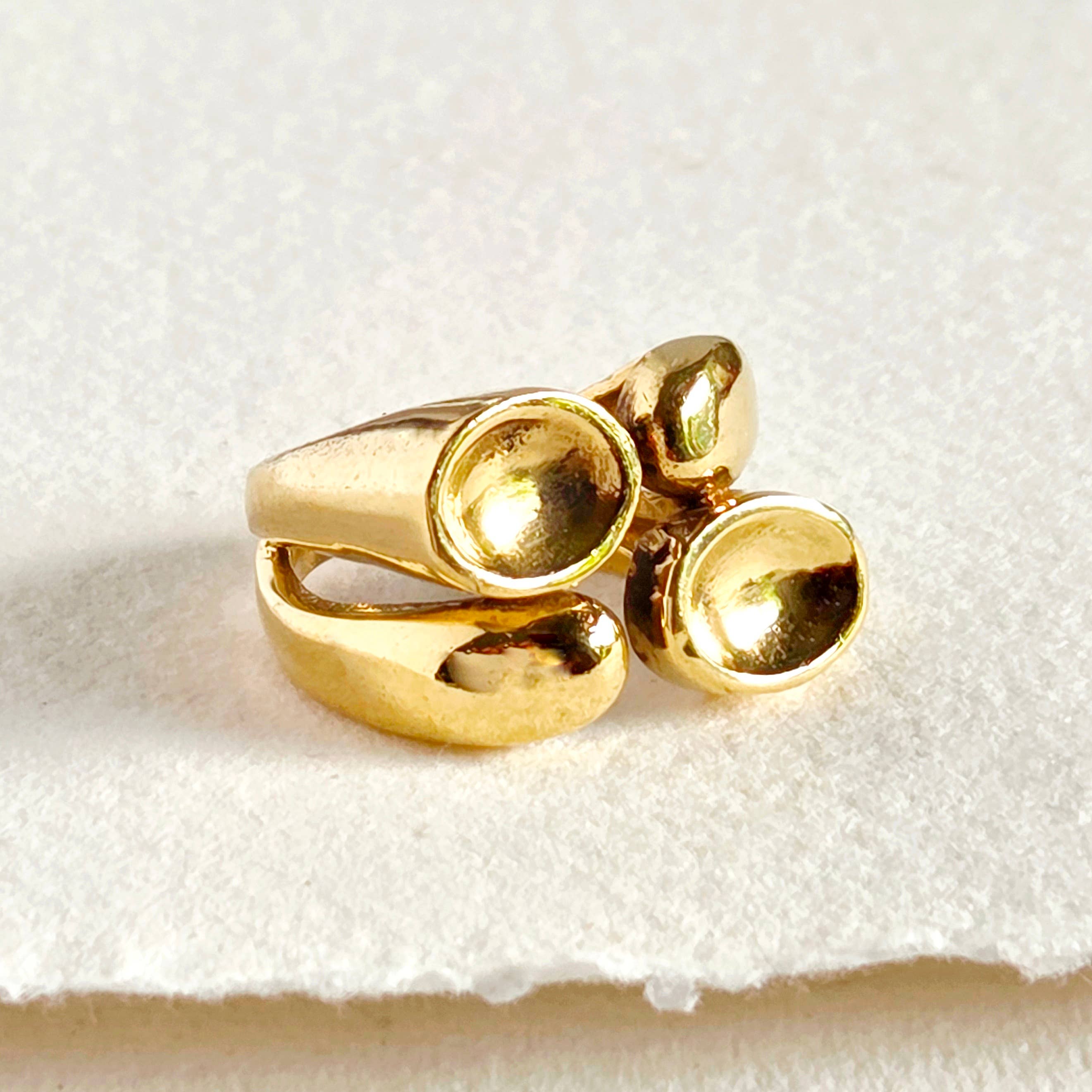 Irregular Orb Ring