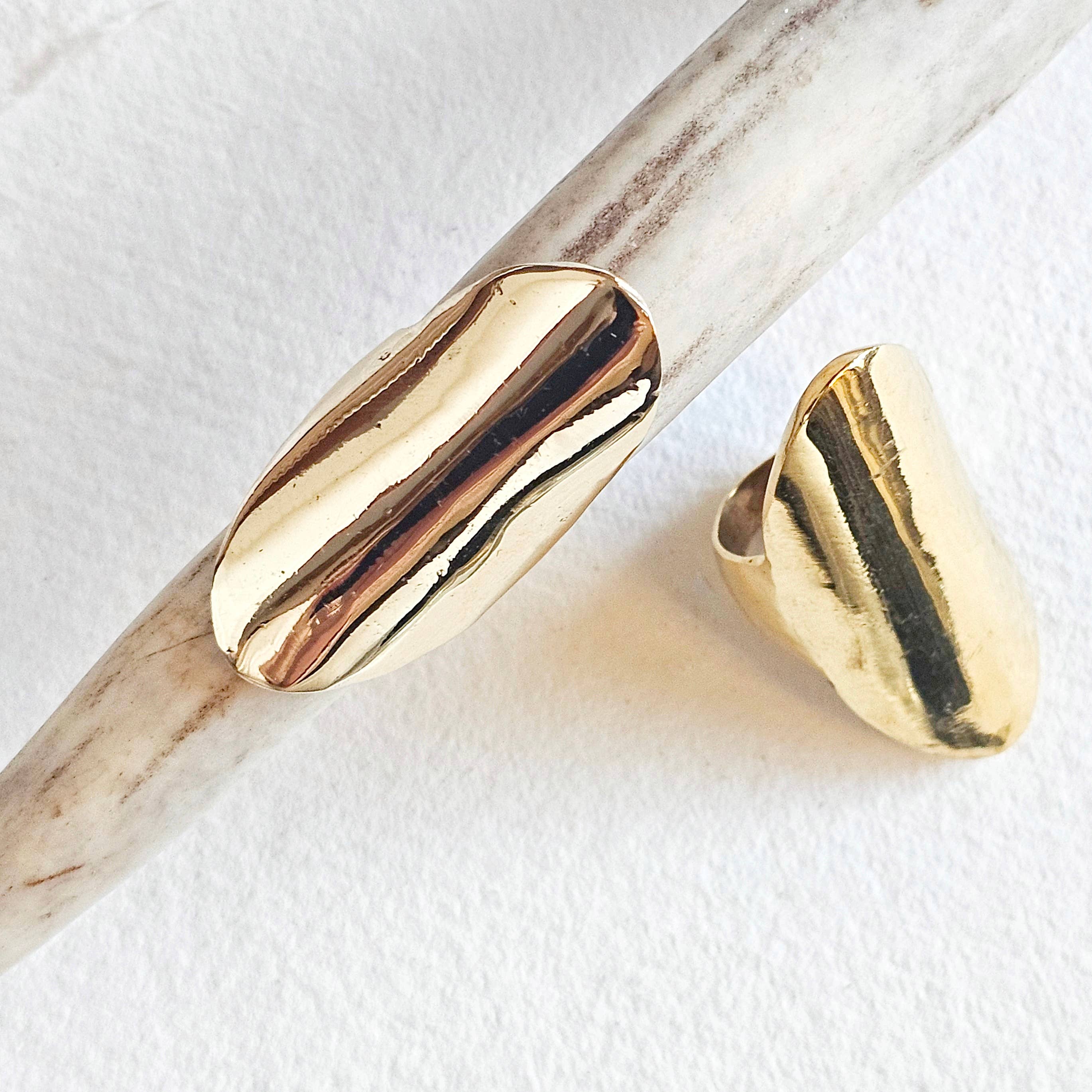 Large Shield Ring