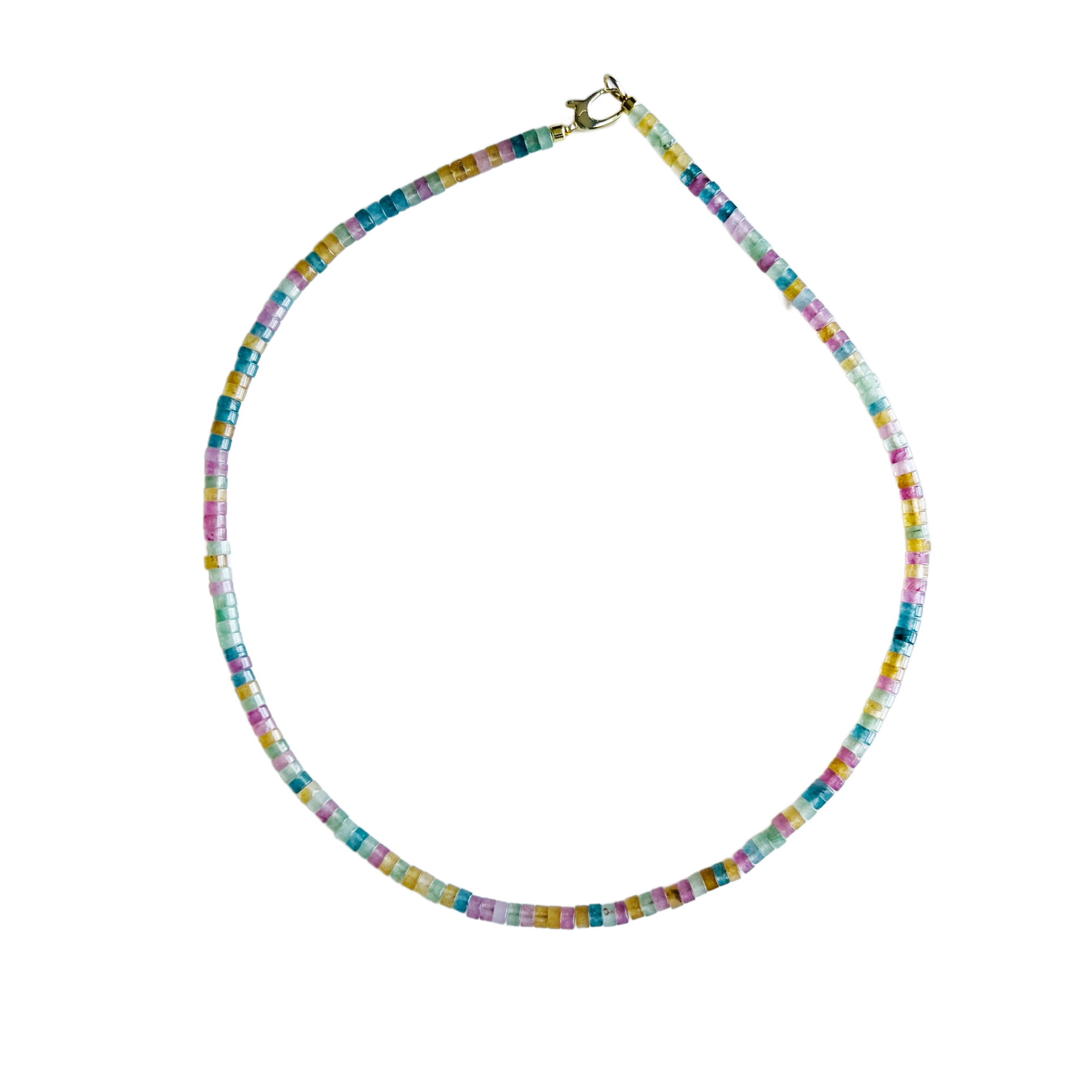 The Sullivan Heishi Gemstone Necklace