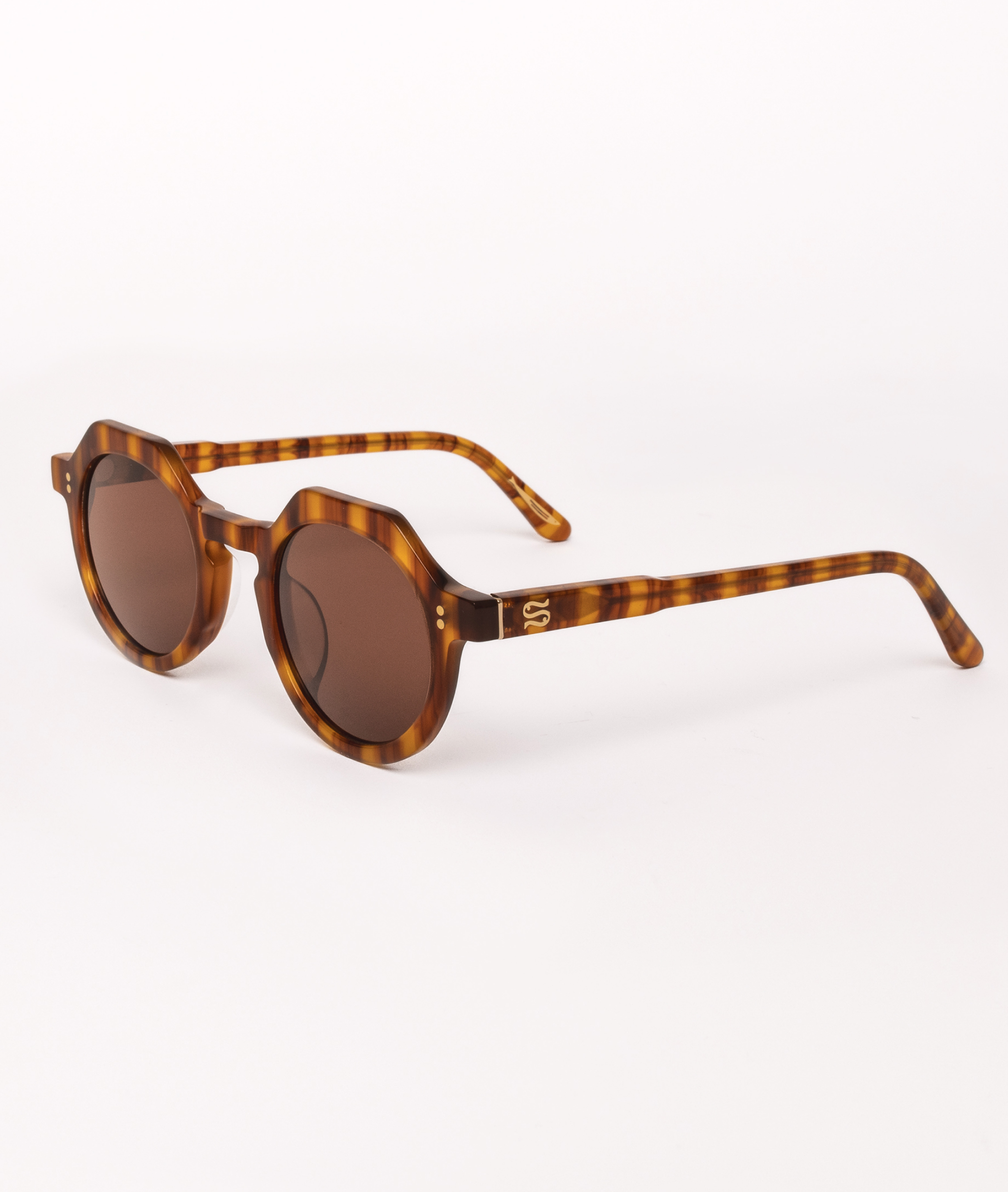 Georgie - Match Play Striped Sunglasses