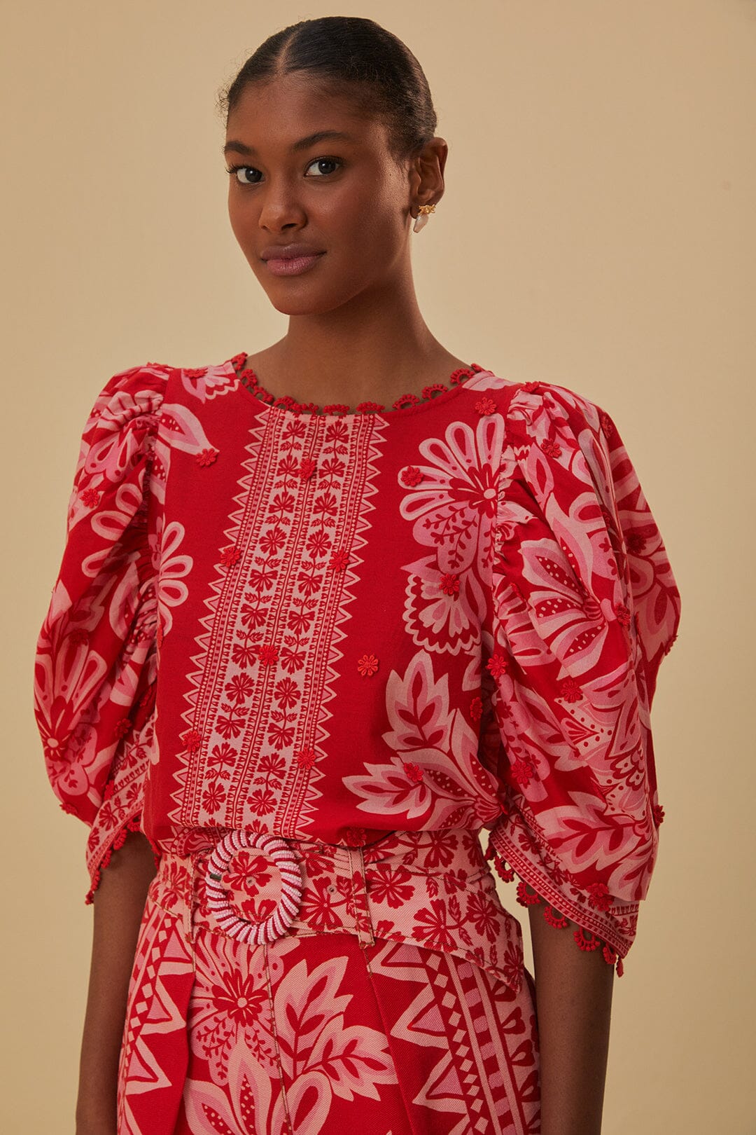 Flora Tapestry Blouse
