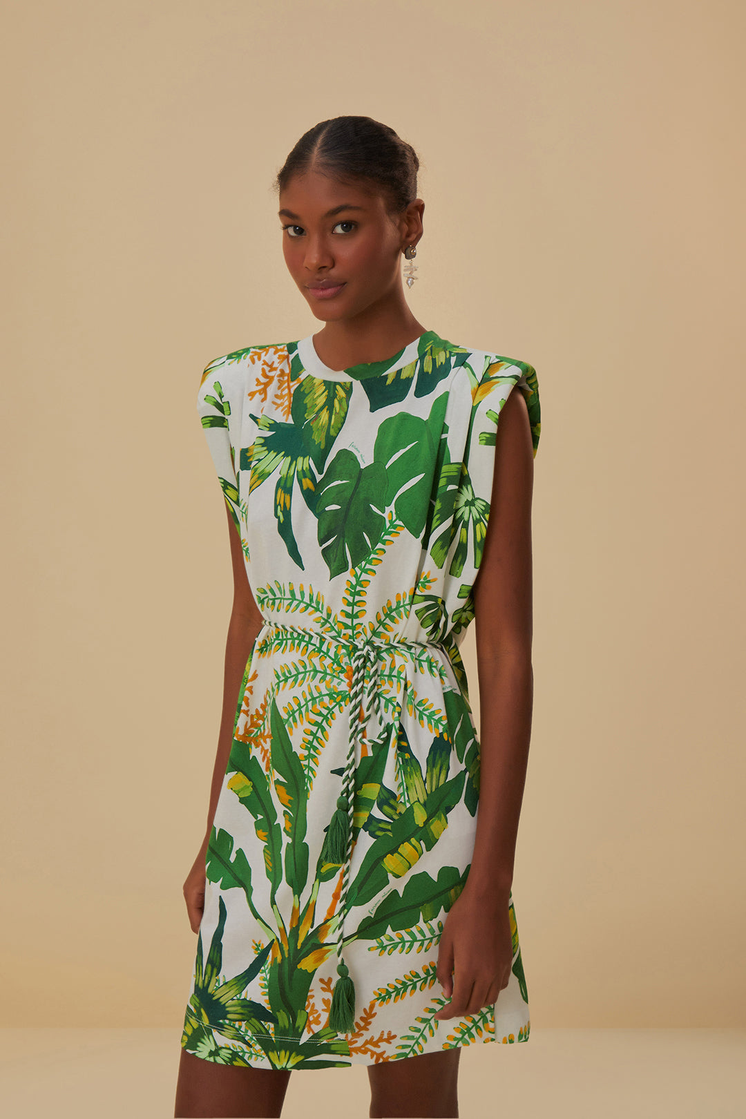 Tropical Forest Tshirt Dress