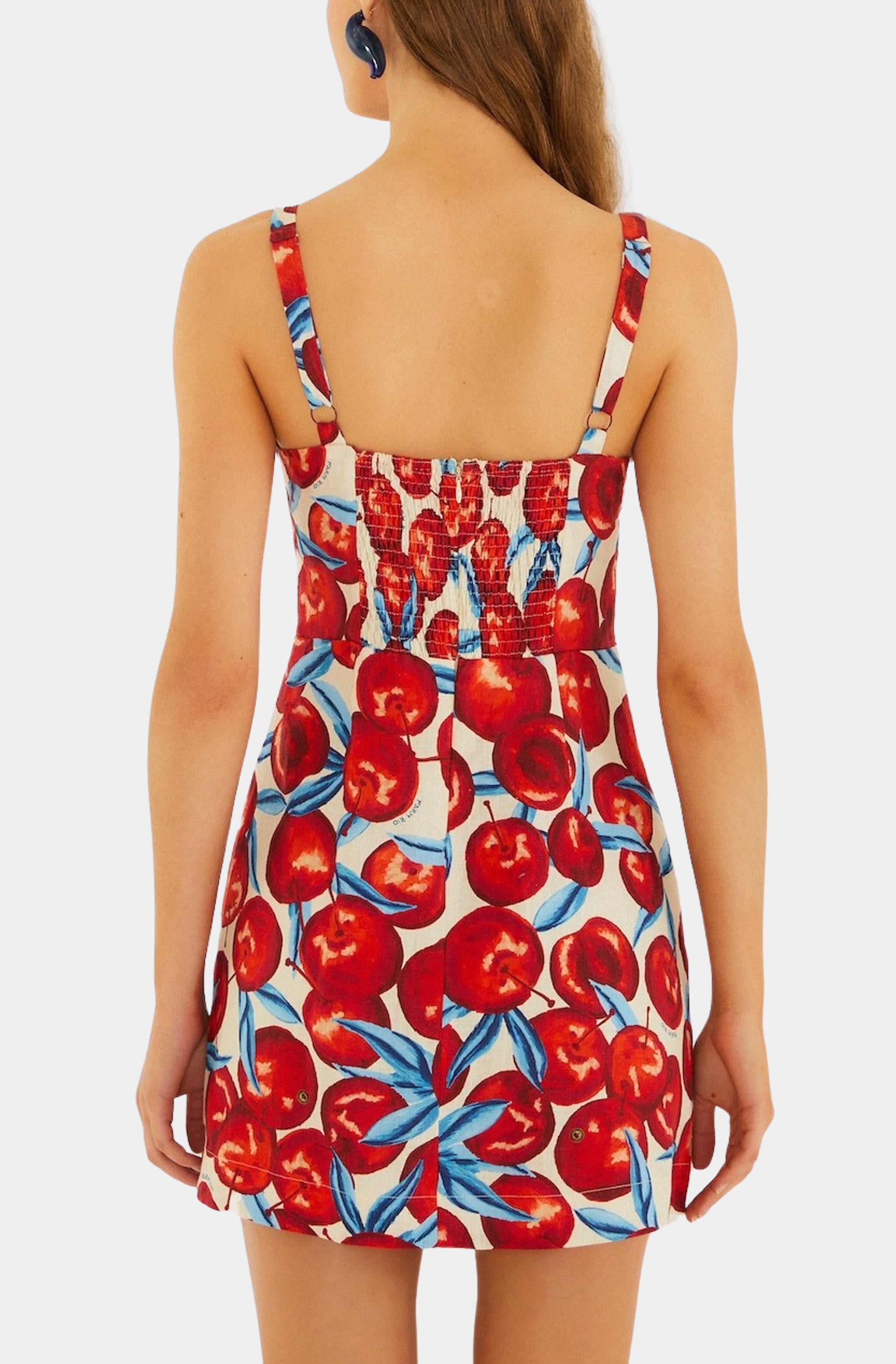 Cherry Blossom Sleeveless Mini Dress – Hemline Monroe