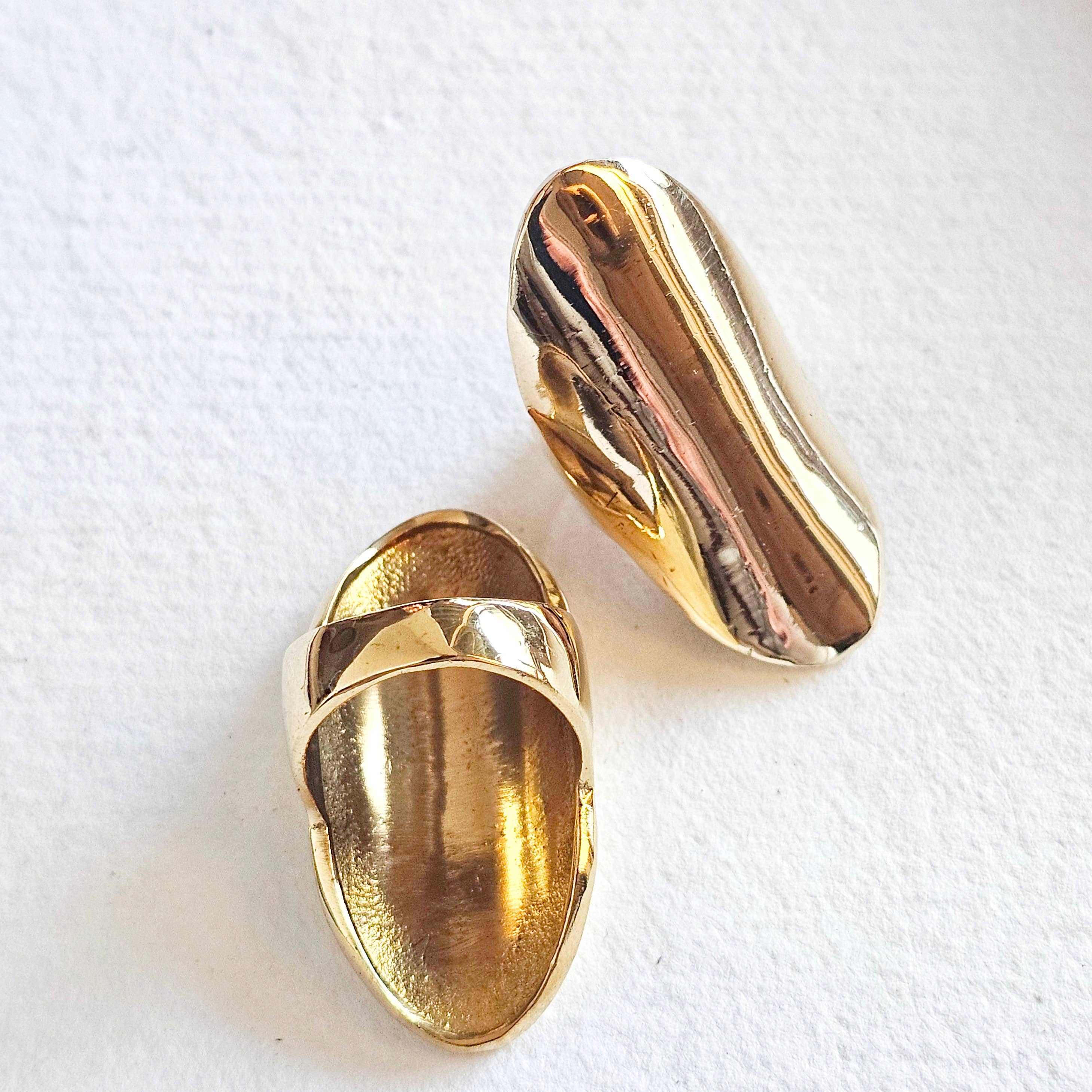Large Shield Ring
