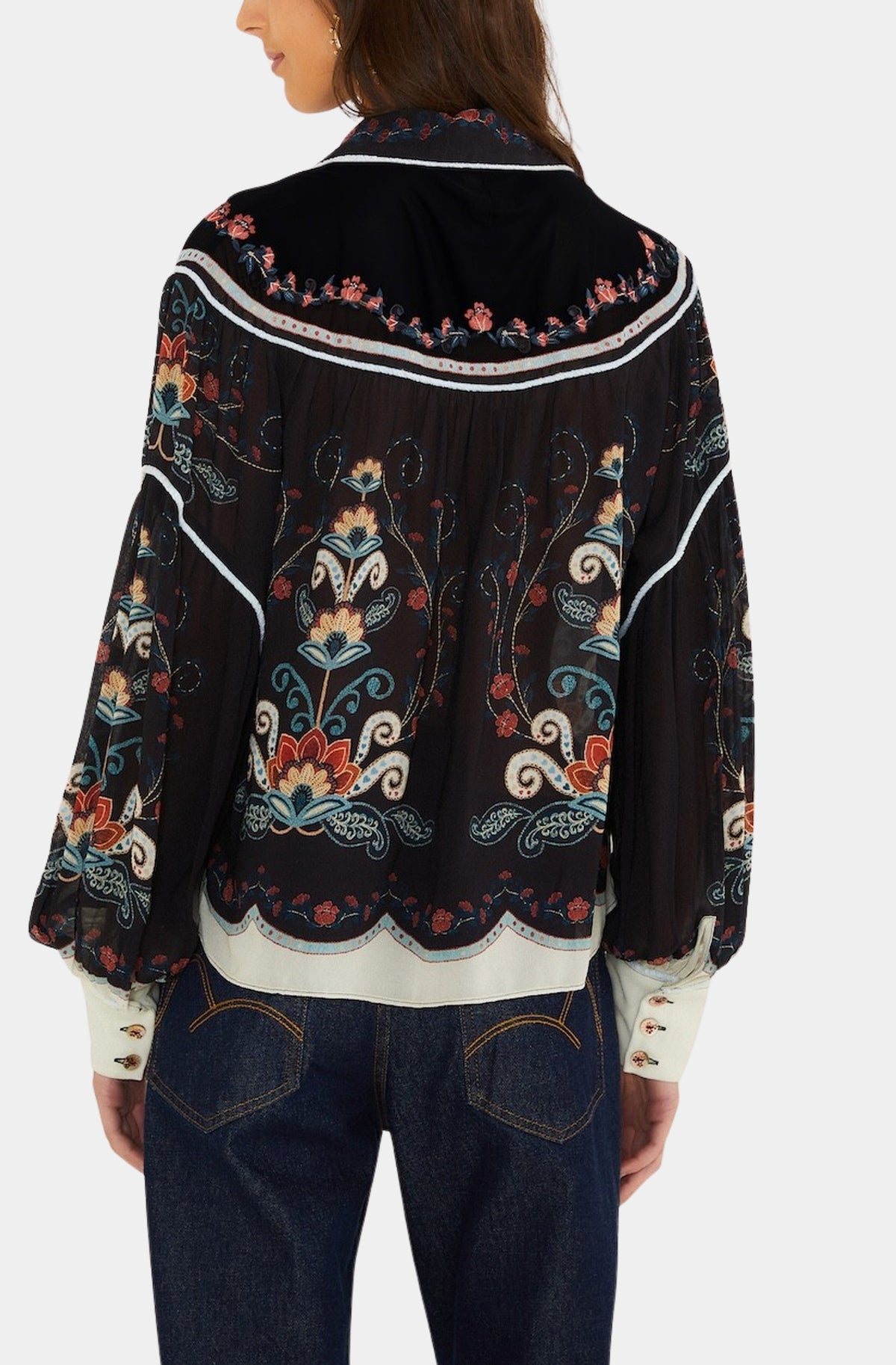 Nikita Winter Black Blouse