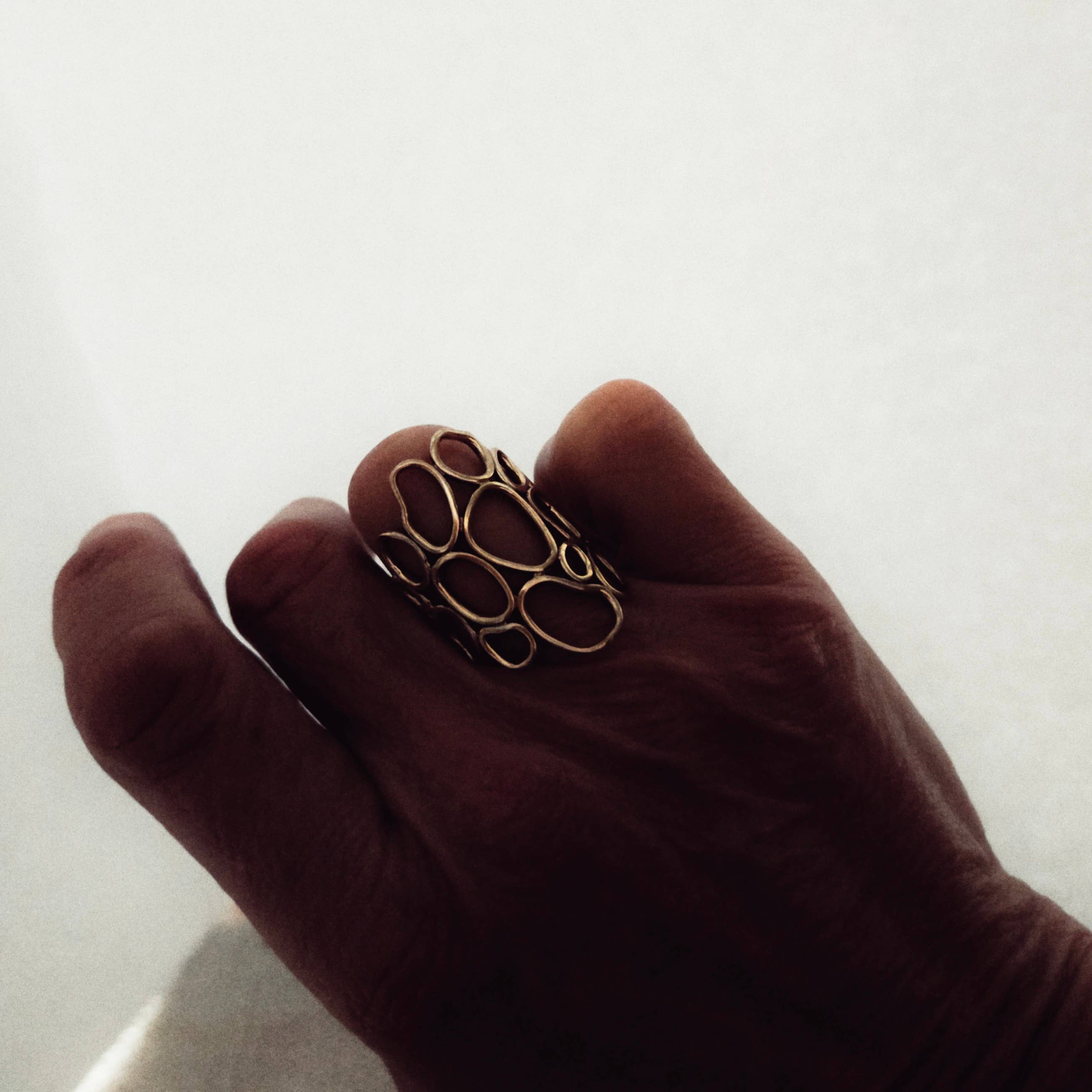 Freeform Orbs Ring