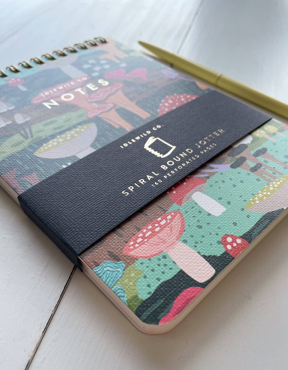 Spiral Jotter | Mushroom Heaven
