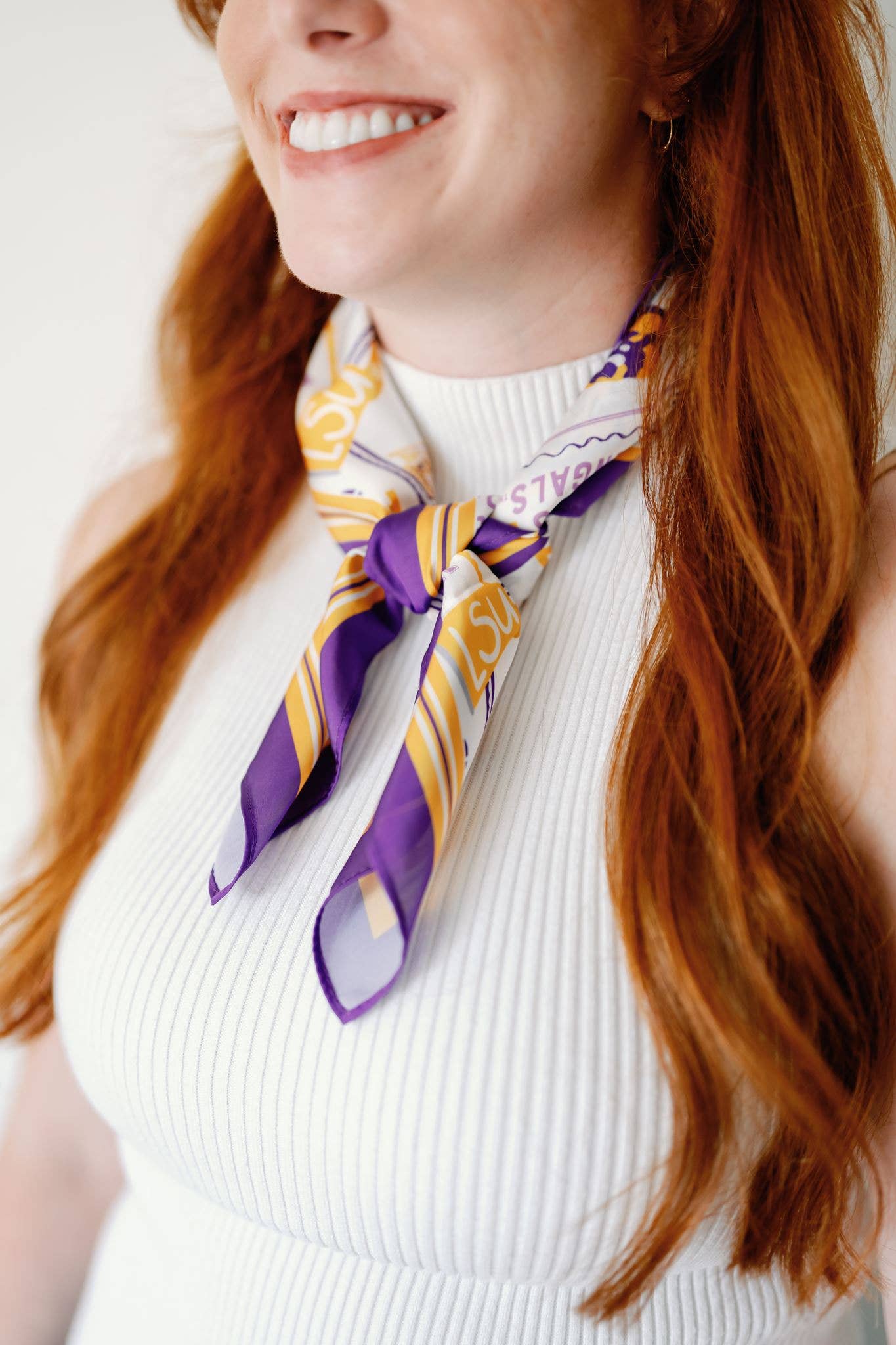 LSU Silk Scarf