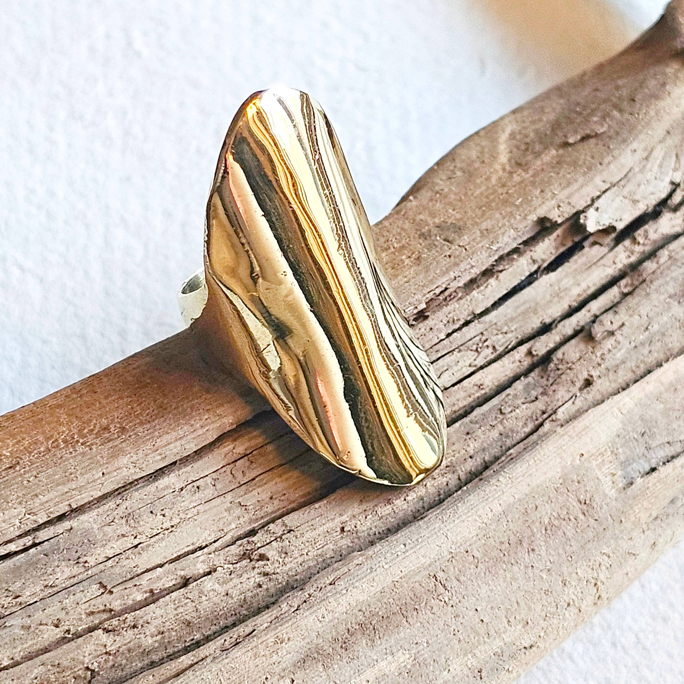 Large Shield Ring