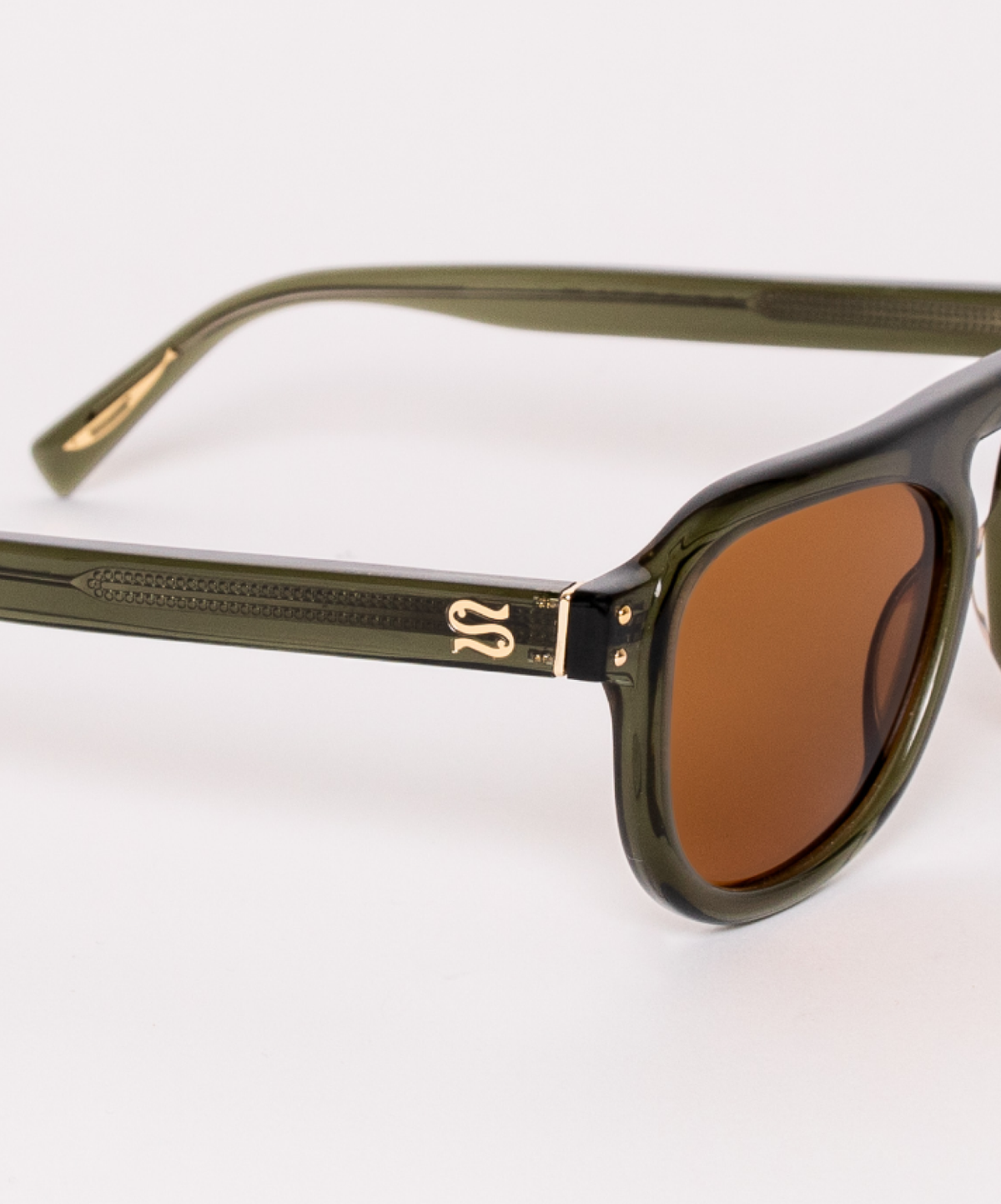 SARDINE - Stevie - Amber Dip Sunglasses
