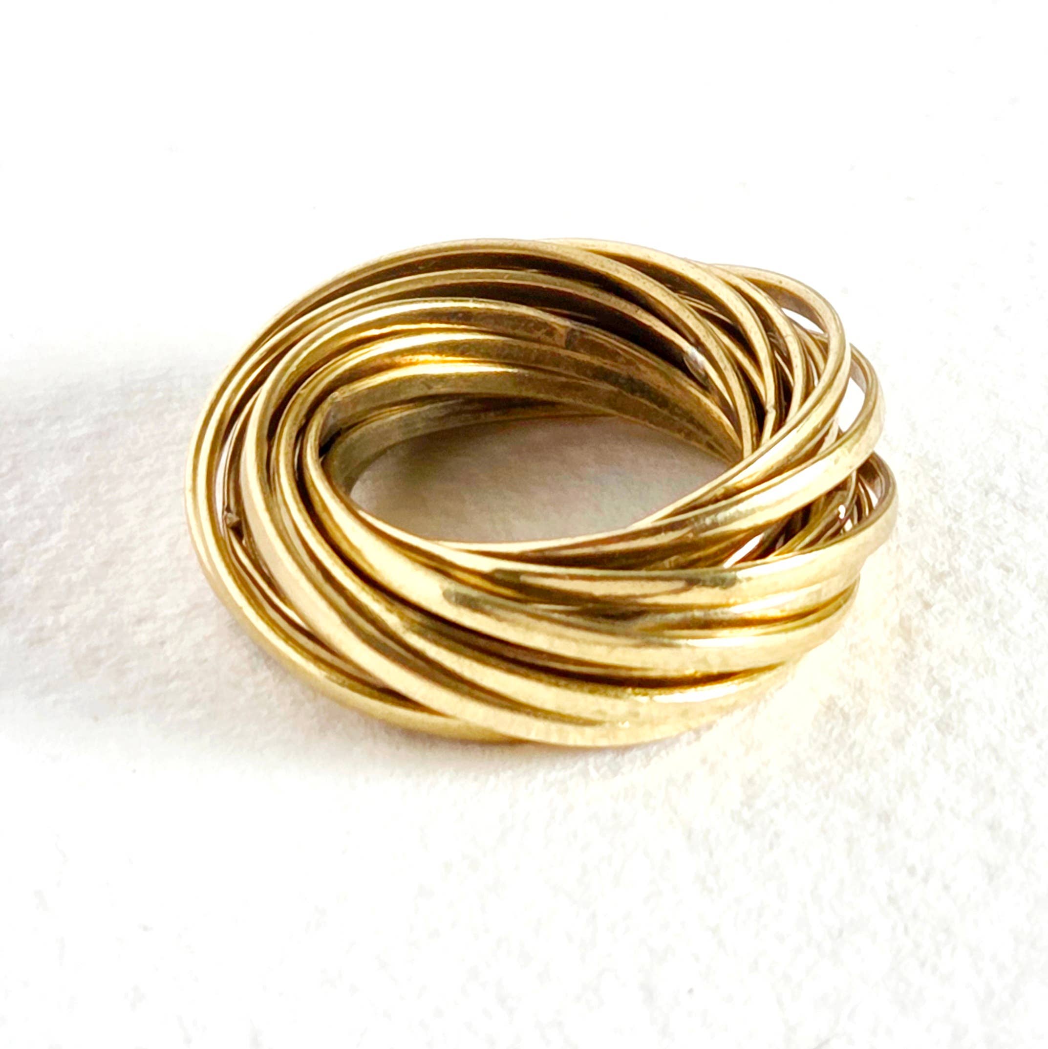18 Band Infinity Ring