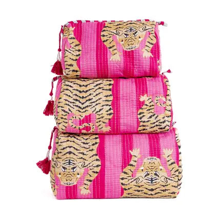 Quilted Toiletry Bags