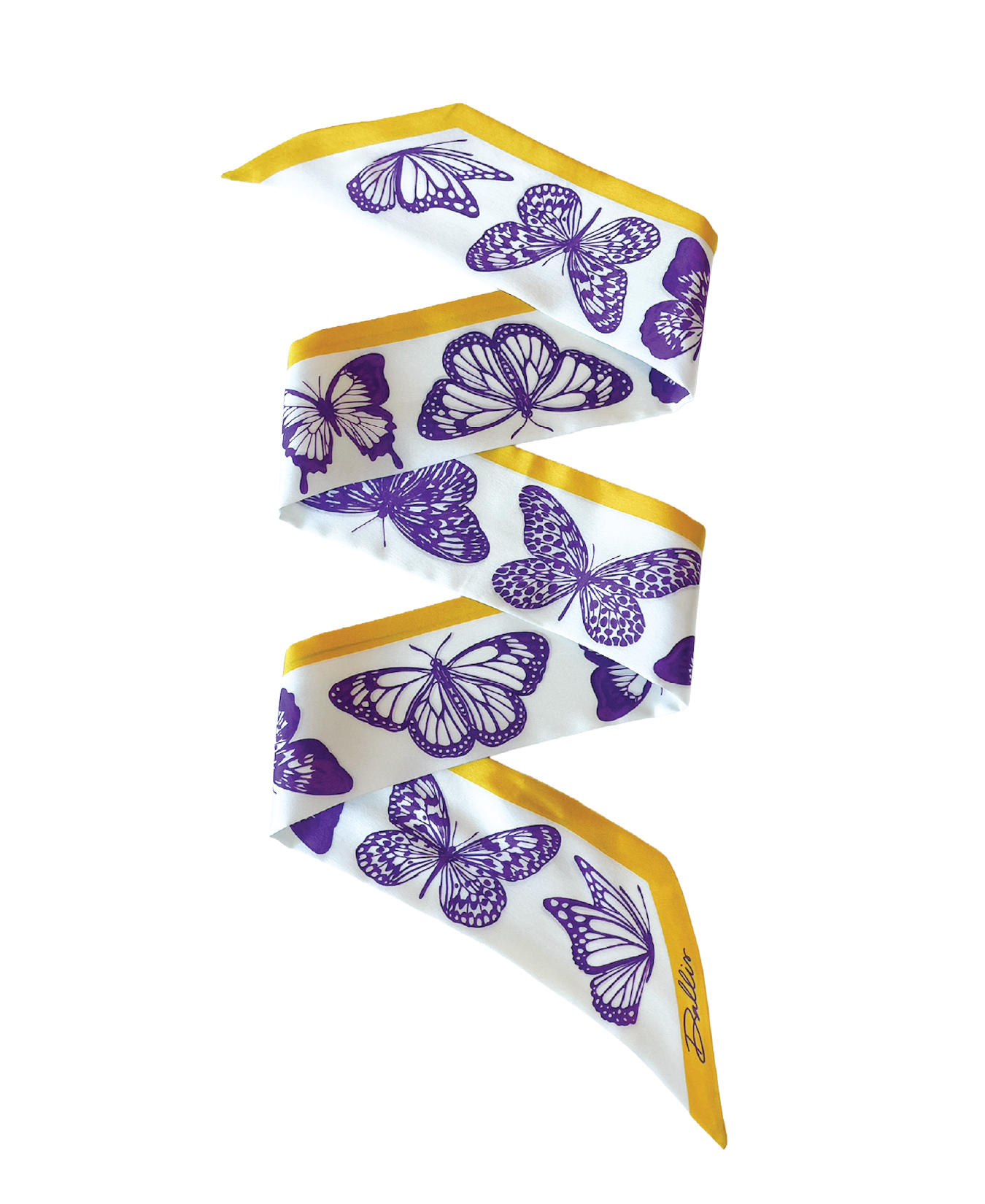 The Mariposa Twilly in Purple &amp; Gold