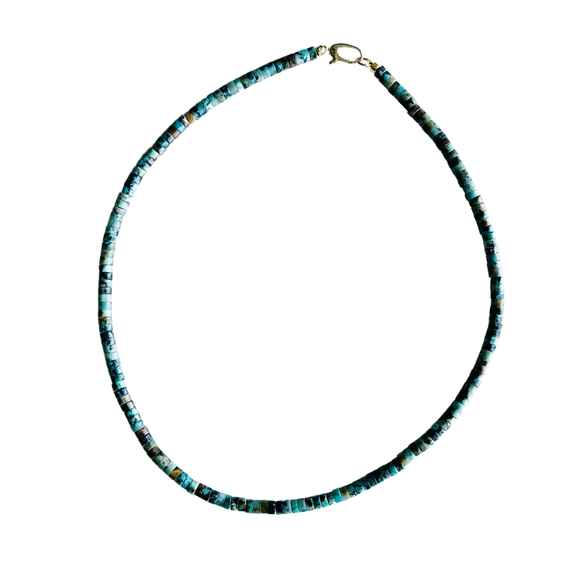 The Sullivan Heishi Gemstone Necklace