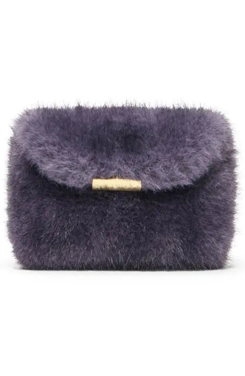 Brindi Fur Crossbody Wallet Bag