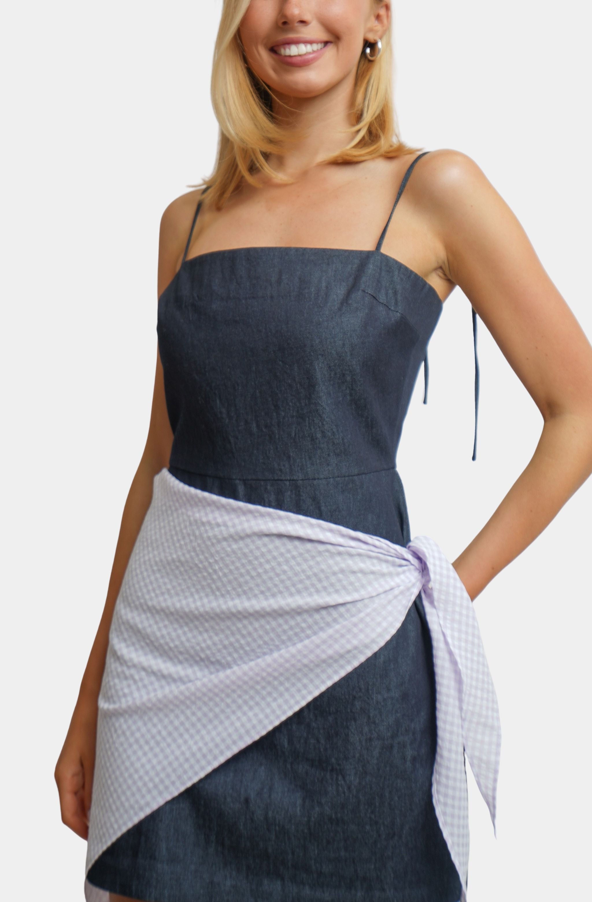 Preorder Hemline Exclusive Avani Dress with Bandana