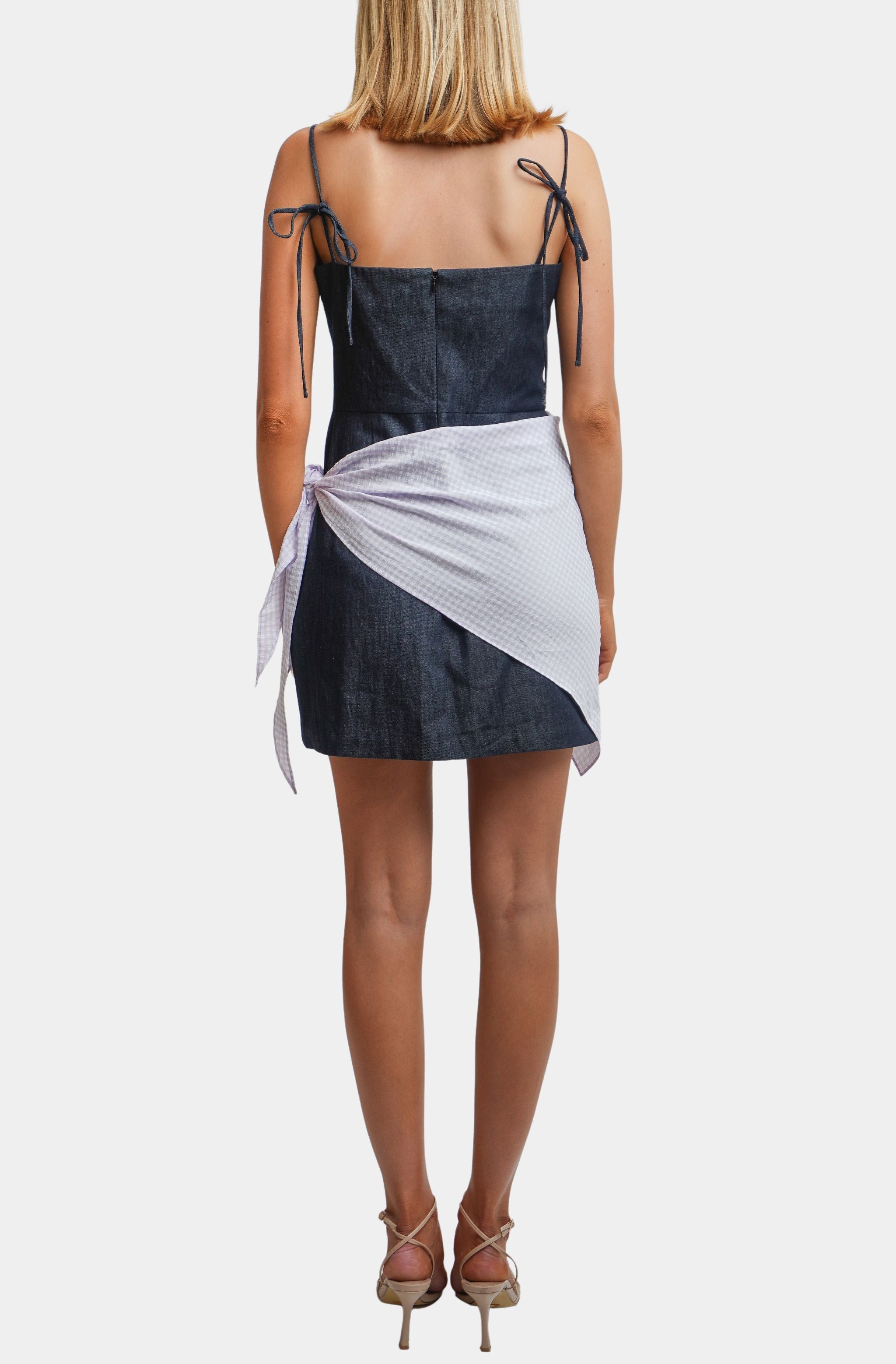 Preorder Hemline Exclusive Avani Dress with Bandana