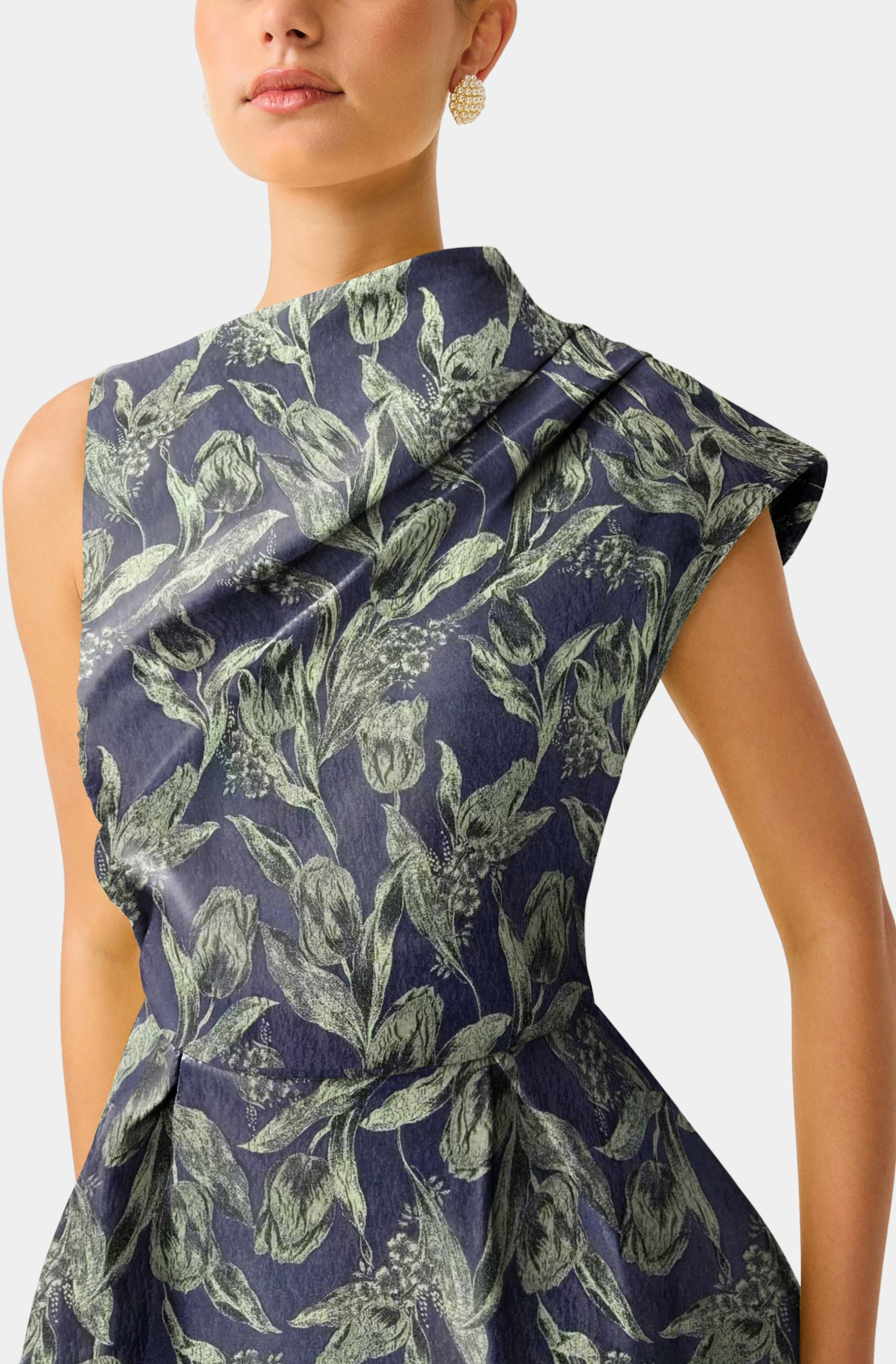 Luella Asymmetric Mini Dress – Hemline Monroe