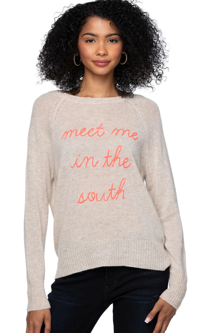 Places To Go Crew Cashmere Sweater
